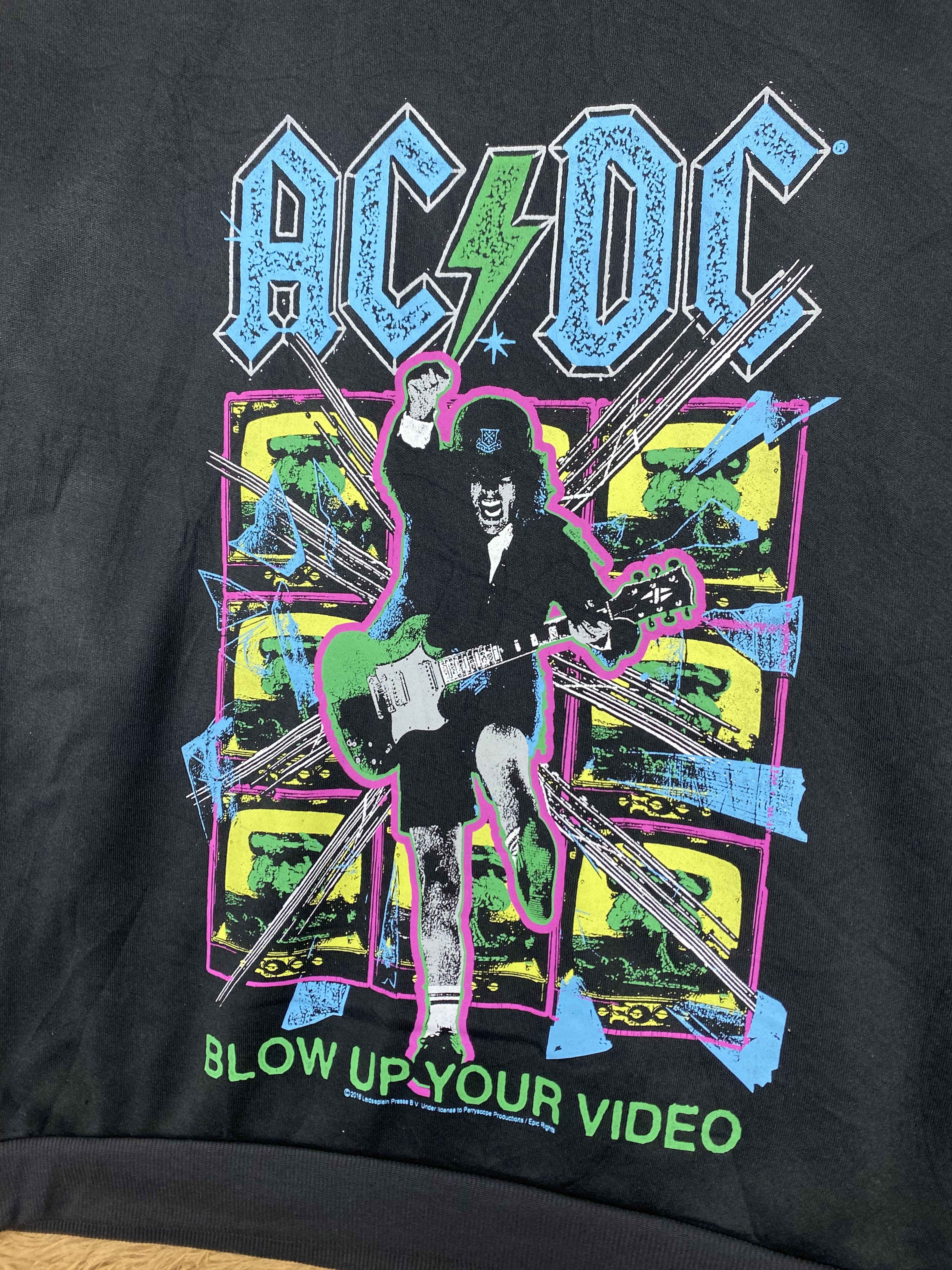 AC/DC Vintage AC DC Band Sweatshirts PS0200 Size US XXL / EU 58 / 5 - 3 Thumbnail
