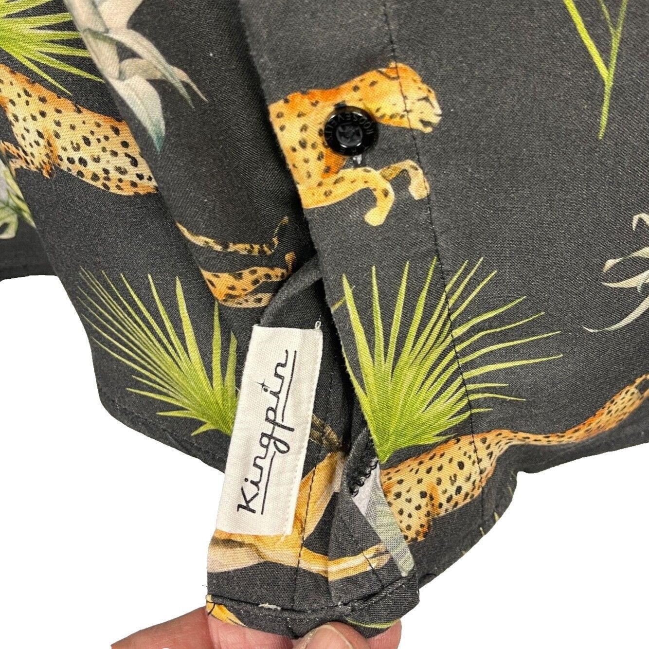 Other Cheetah Gazelle The Hunt RSVLTS Bowling Shirt 3XL Size US XXL / EU 58 / 5 - 8 Thumbnail