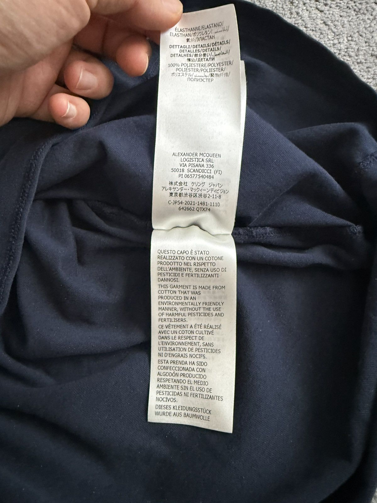 Alexander McQueen Alexander McQueen T shirt Size US S / EU 44-46 / 1 - 6 Thumbnail