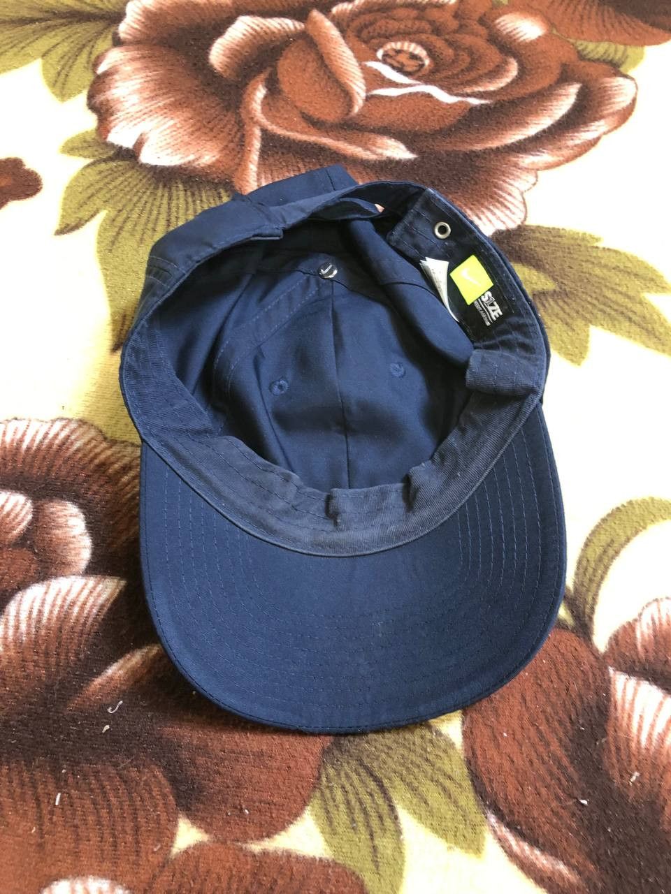 Nike Vintage Nike Swoosh Cotton Baseball Cap Size ONE SIZE - 7 Thumbnail