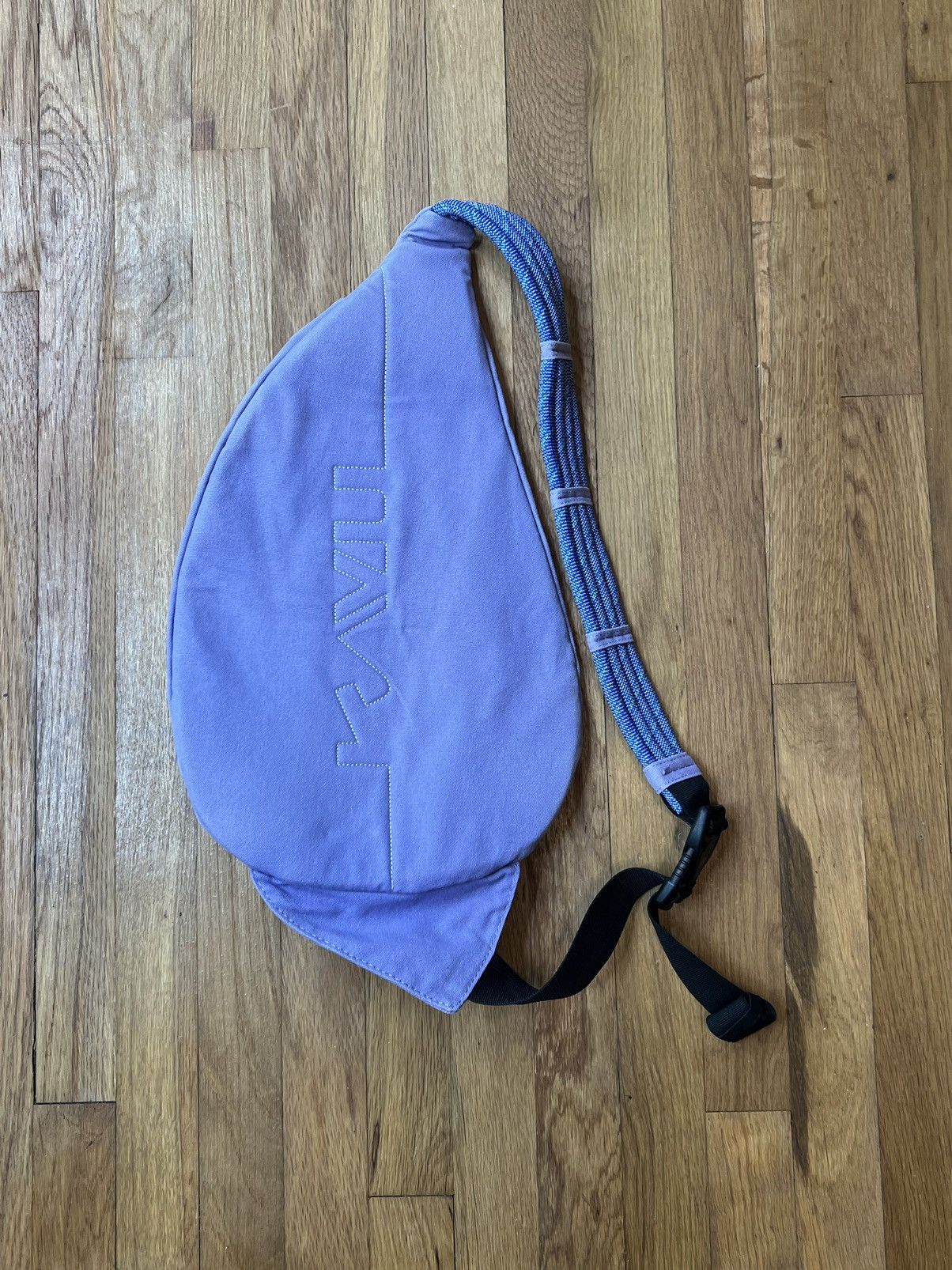 KAVU KAVU Original Rope Sling Bag Blue Crossbody Backpack Size ONE SIZE - 2 Thumbnail