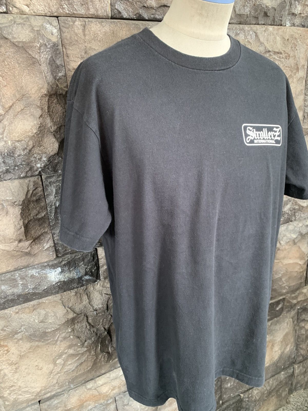 Vintage Vintage 90s Strollerz Los Angeles Modern Streetwear T shirt Size US L / EU 52-54 / 3 - 7 Thumbnail