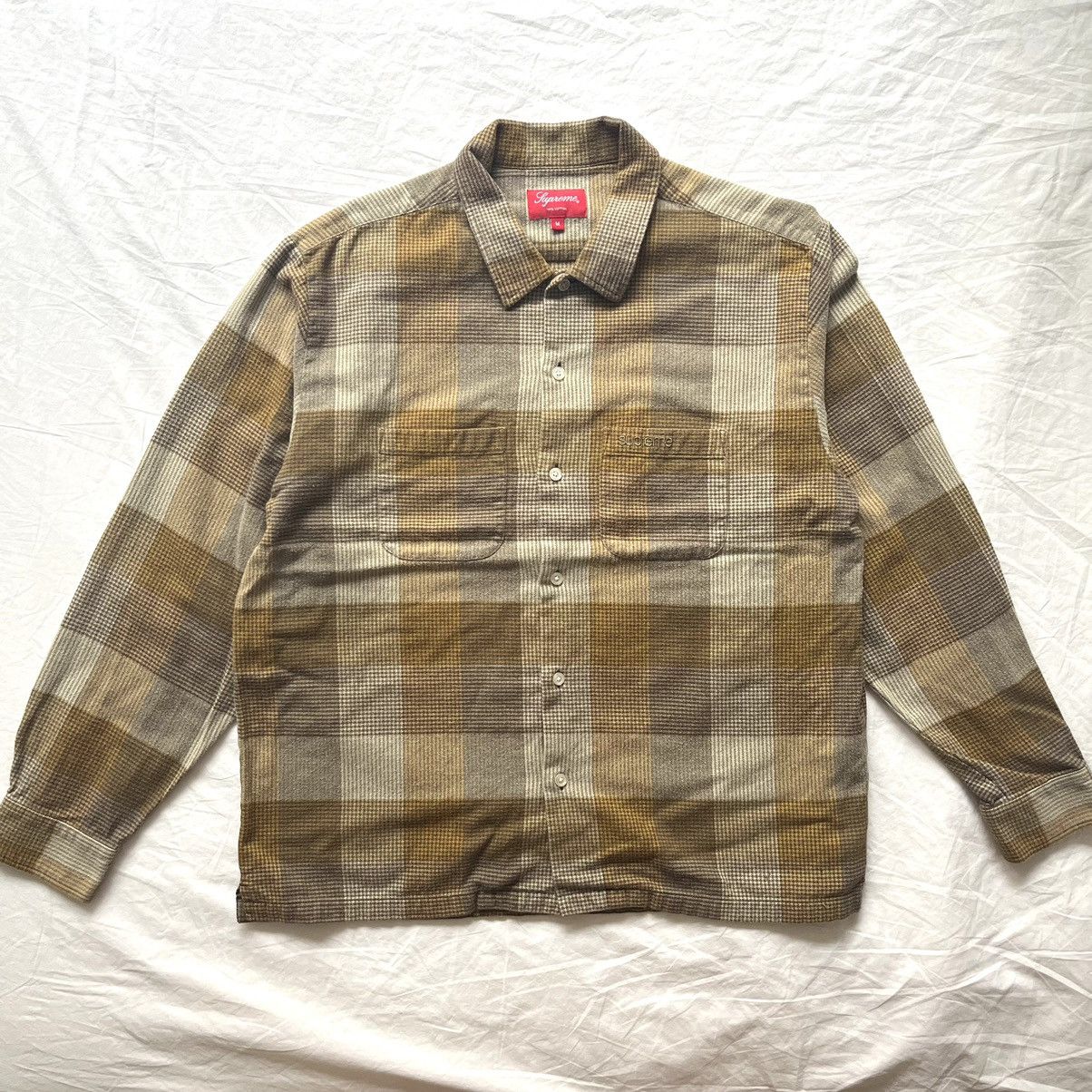 Supreme Supreme Plaid Flannel Shirt Size US M / EU 48-50 / 2 - 1 Thumbnail