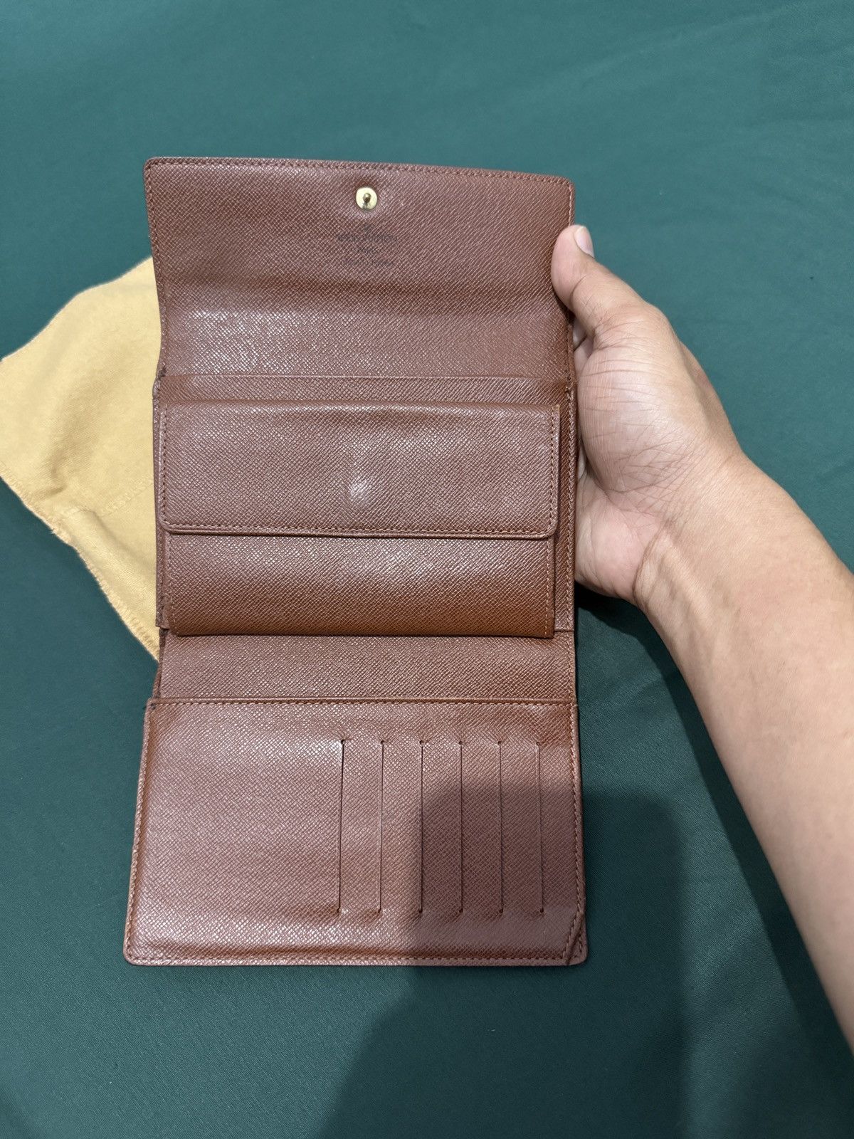 Louis Vuitton Louis Vuitton Monogram Tri Fold Wallet M61220 Size ONE SIZE - 8 Thumbnail