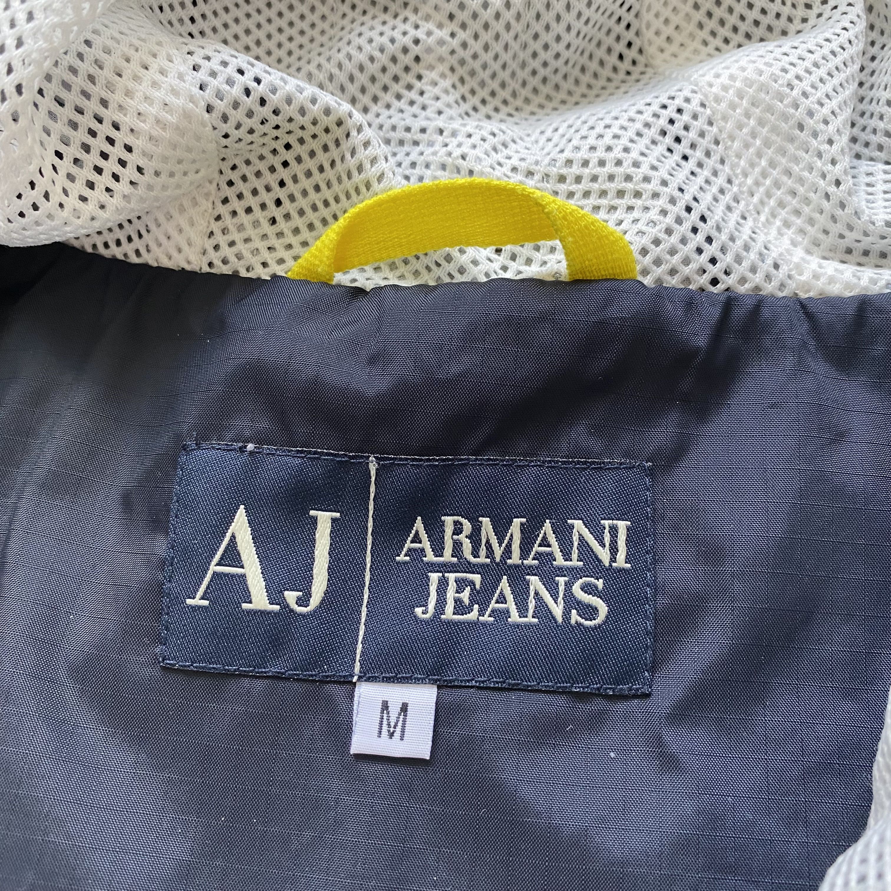 Armani Vintage Emporio Armani Jeans Nylon jacket Multi-Zip Big logo Size US M / EU 48-50 / 2 - 8 Thumbnail