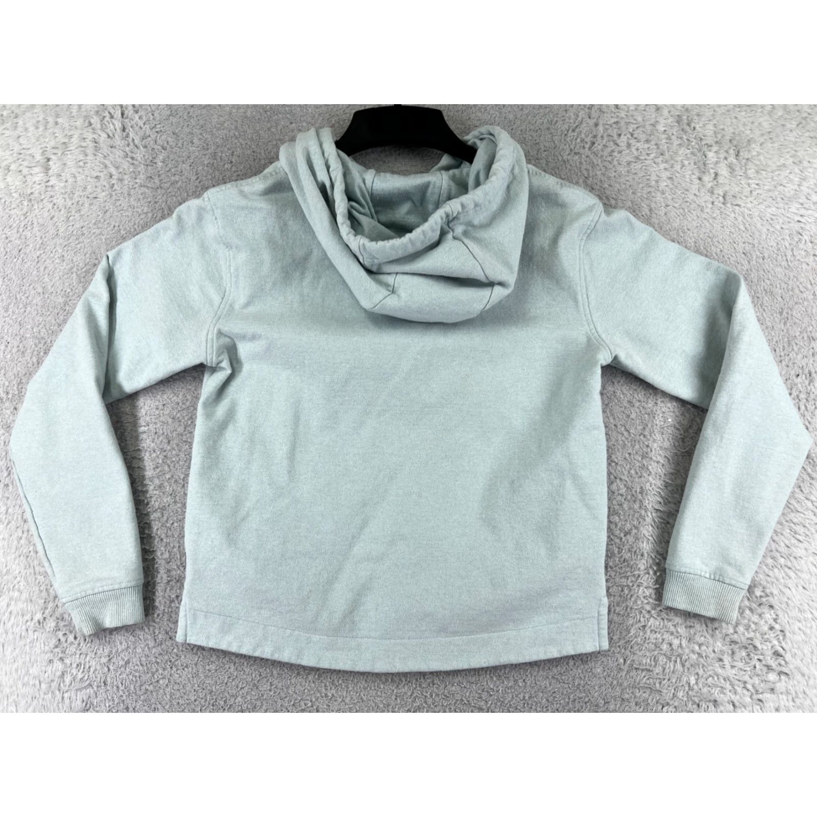 Patagonia Patagonia Hoodie Womens XS Blue Pullover Hooded Logo Jersey Lightweight Regular Crew Neck Activewear Sleeved Long Solid Size XS / US 0-2 / IT 36-38 - 2 Thumbnail