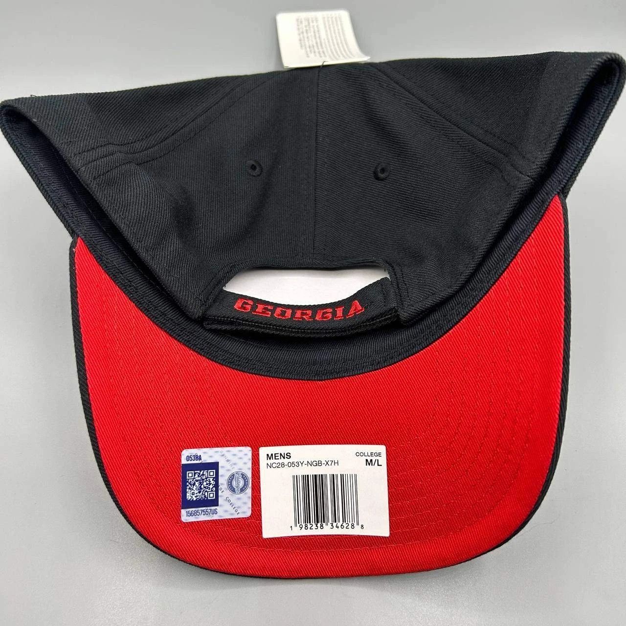 Nike Georgia Bulldogs x Nike Club Hat Men M-L Dri-Fit Strap Back Size ONE SIZE - 4 Thumbnail