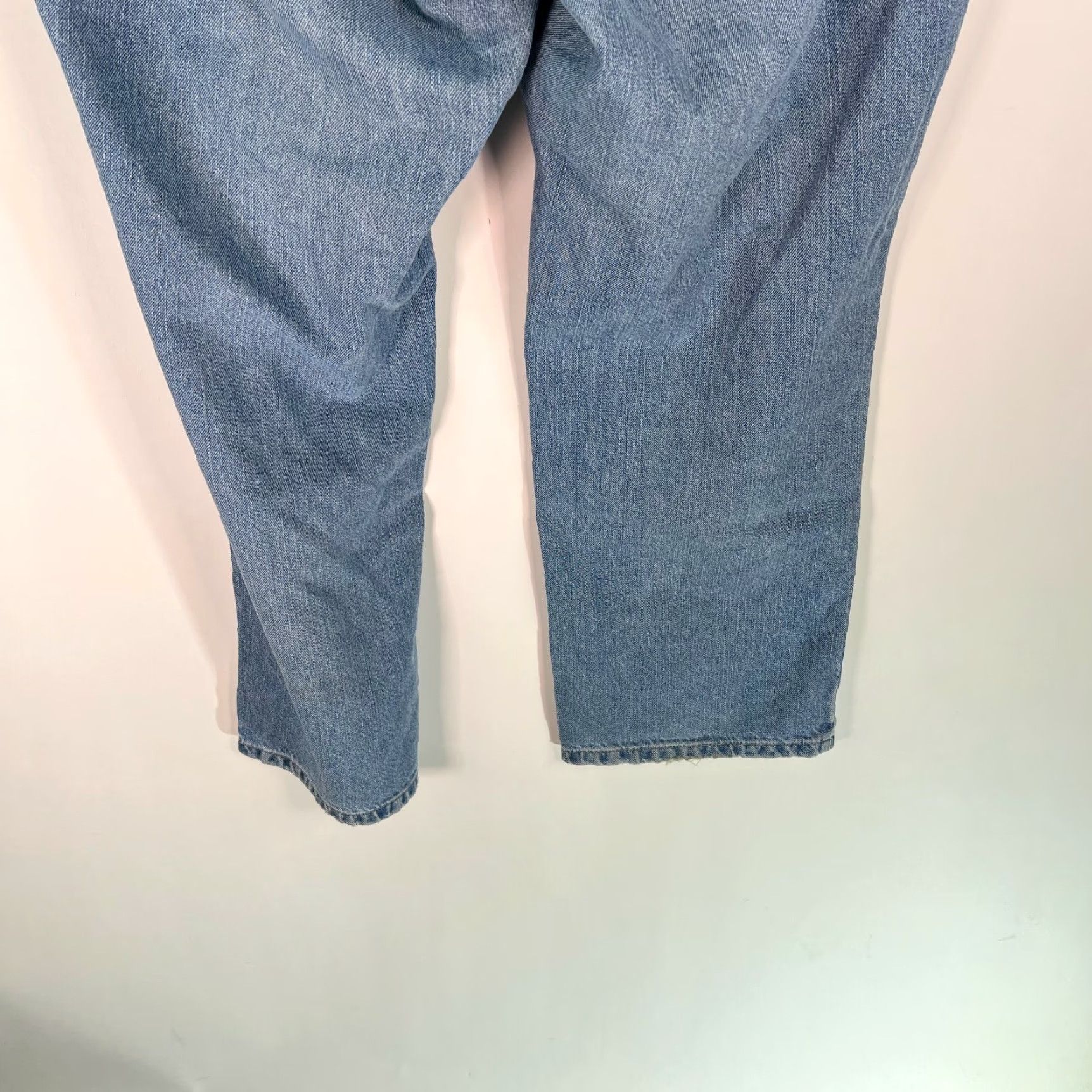 Tommy Hilfiger Tommy Hilfiger Womens Regular Fit Mid Rise Denim Blue Cropped Jeans Size 16 Size 38" / US 16 / IT 52 - 5 Thumbnail