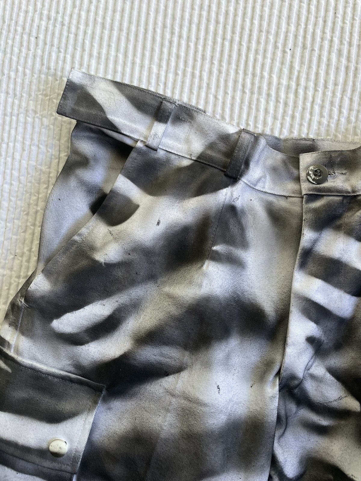 Handmade × Vintage Hand Camo Snow Tiger Cargos Size US 32 / EU 48 - 7 Thumbnail