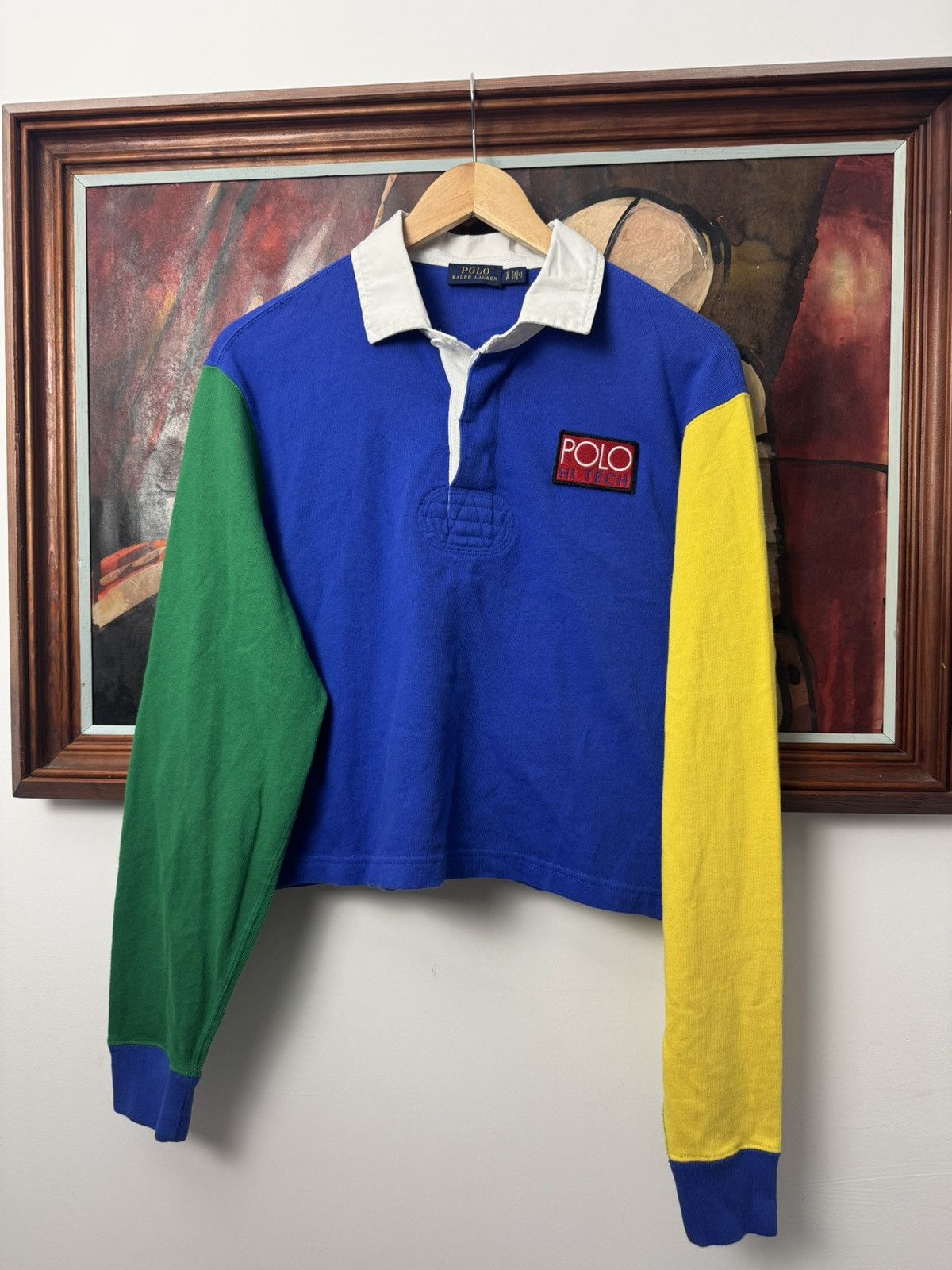 Polo Ralph Lauren Vintage Hi Tech Rugby Polo Longsleeve