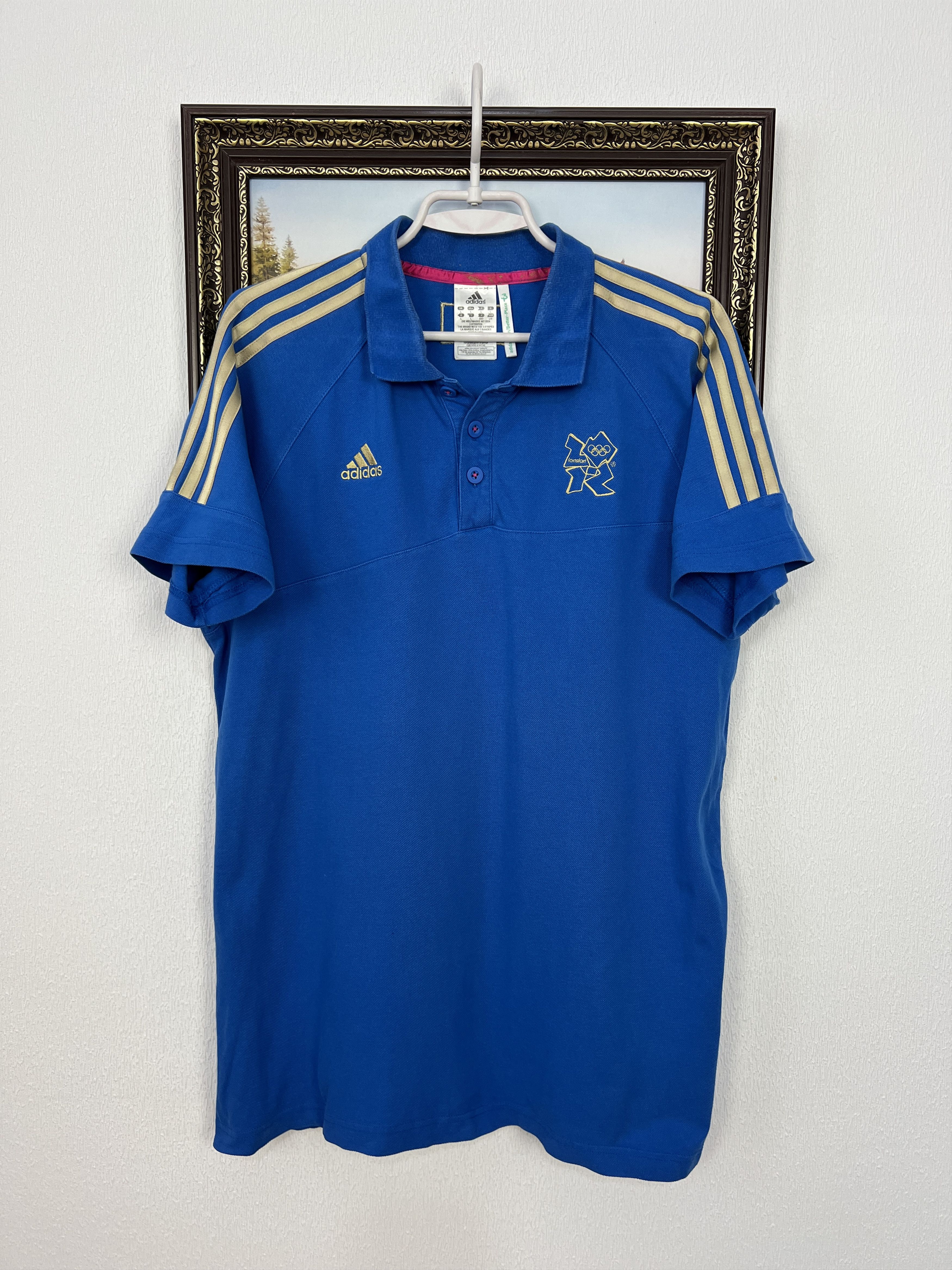 Adidas Great Britain London Olympics National Team Shirt Jersey Size US L / EU 52-54 / 3 - 1 Thumbnail