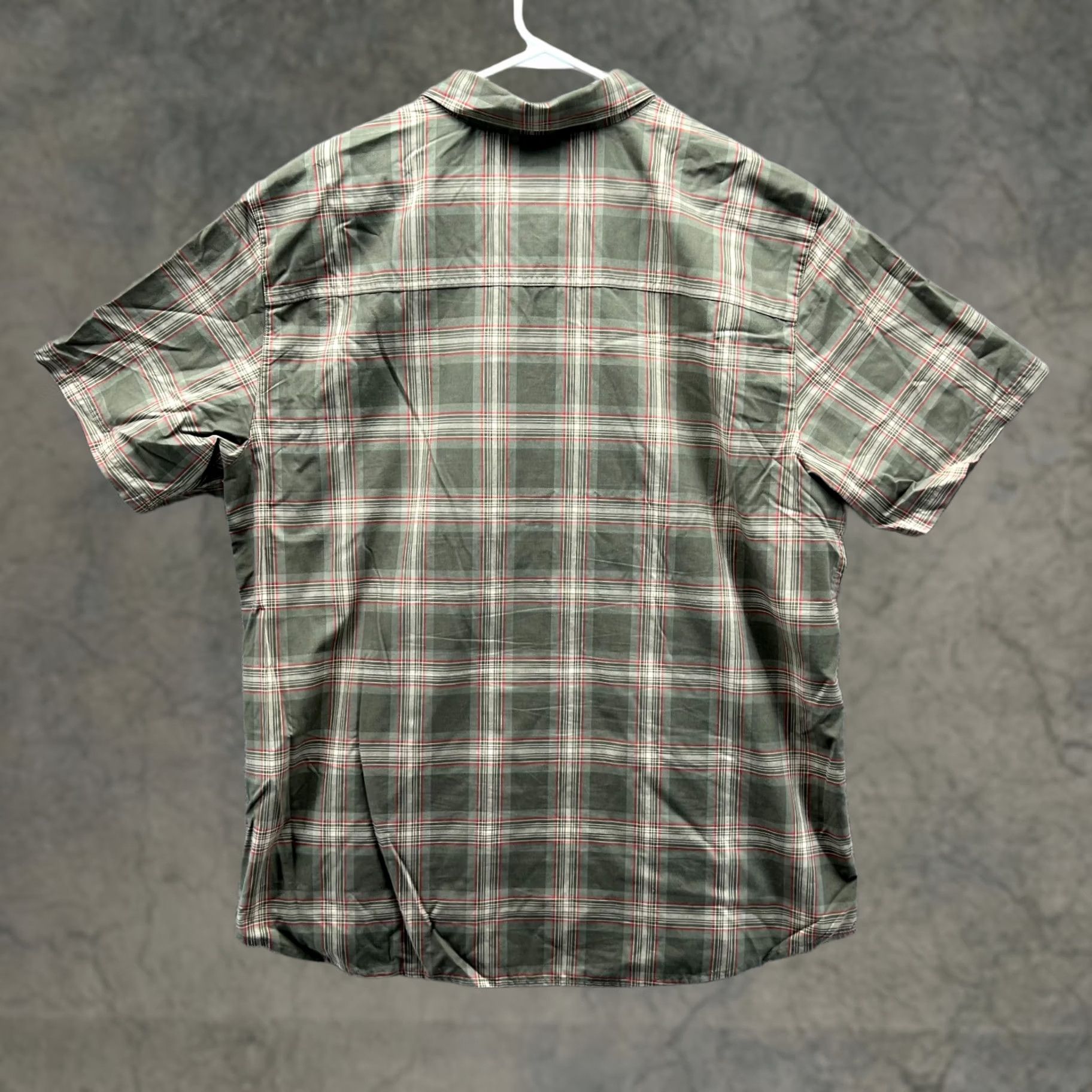 Vintage 5.11 Tactical Shirt Men XL Green Button-Down Plaid Short Sleeve Shirt Size US XL / EU 56 / 4 - 1 Thumbnail