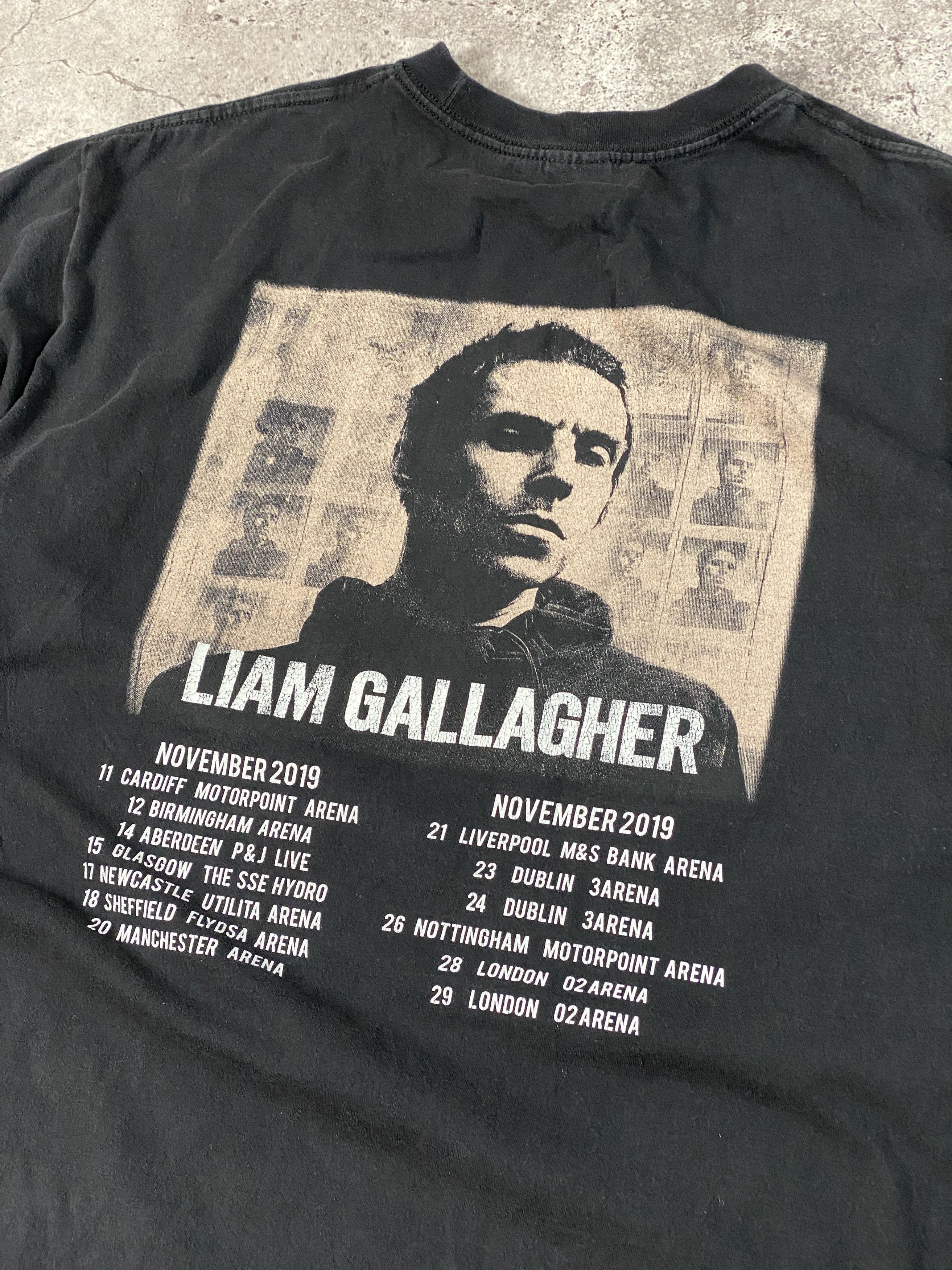 Band Tees Liam Gallagher Why me?Why not 2019 tour shirt Oasis Size US XL / EU 56 / 4 - 7 Thumbnail