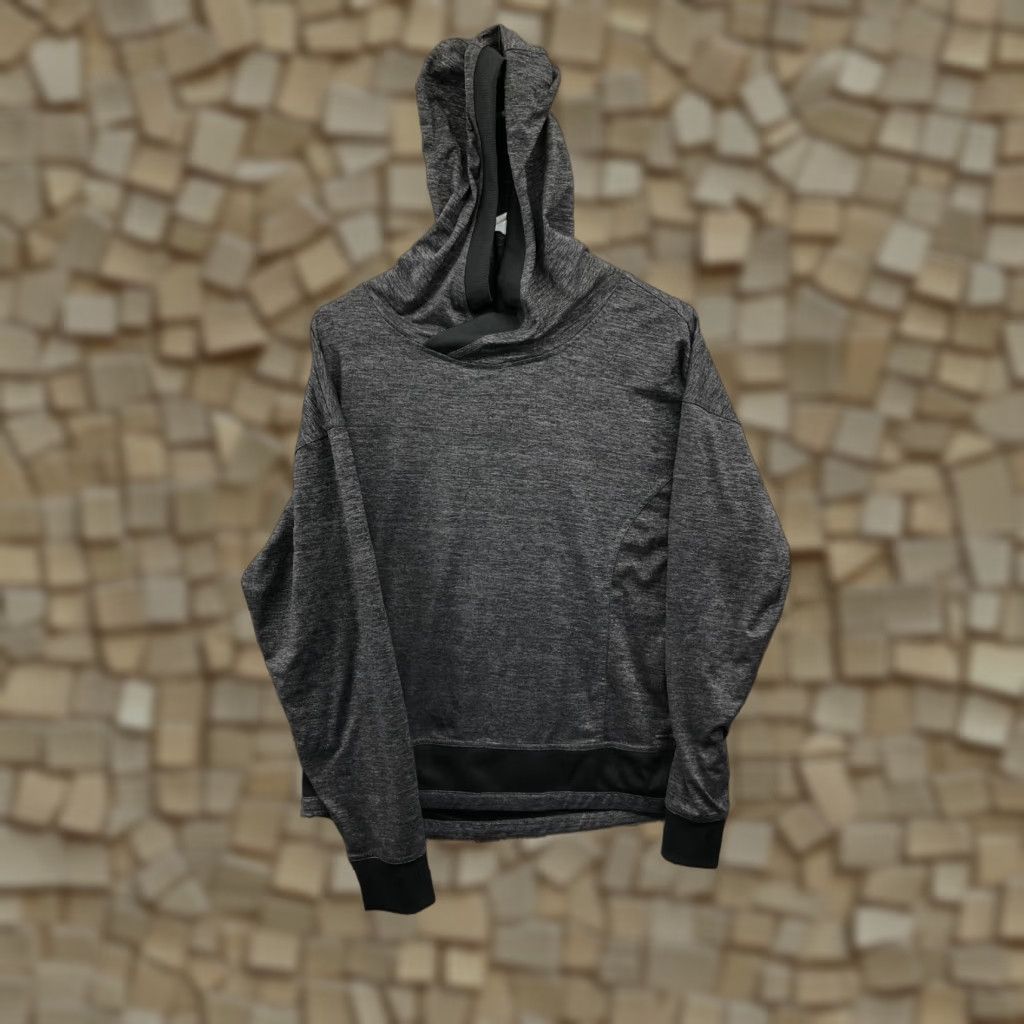 Vintage MONDETTA Hoodie Mens M Black Pullover Light Weight Long Sleeve Size US M / EU 48-50 / 2 - 1 Thumbnail