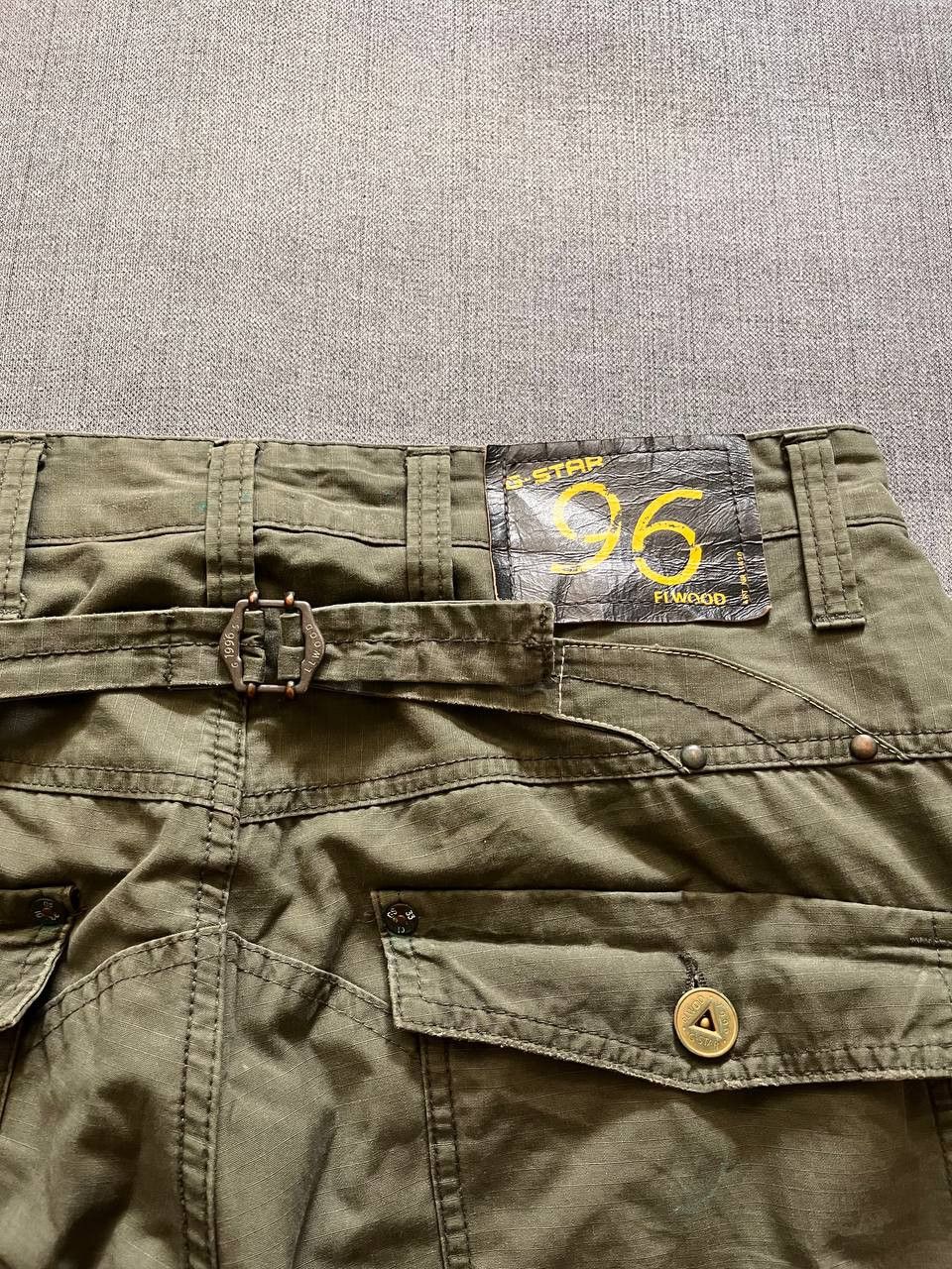 G-Star × Japanese Brand × Vintage Vintage pants G Star Raw 96 denim baggy flared Japan style Size US 33 - 7 Thumbnail