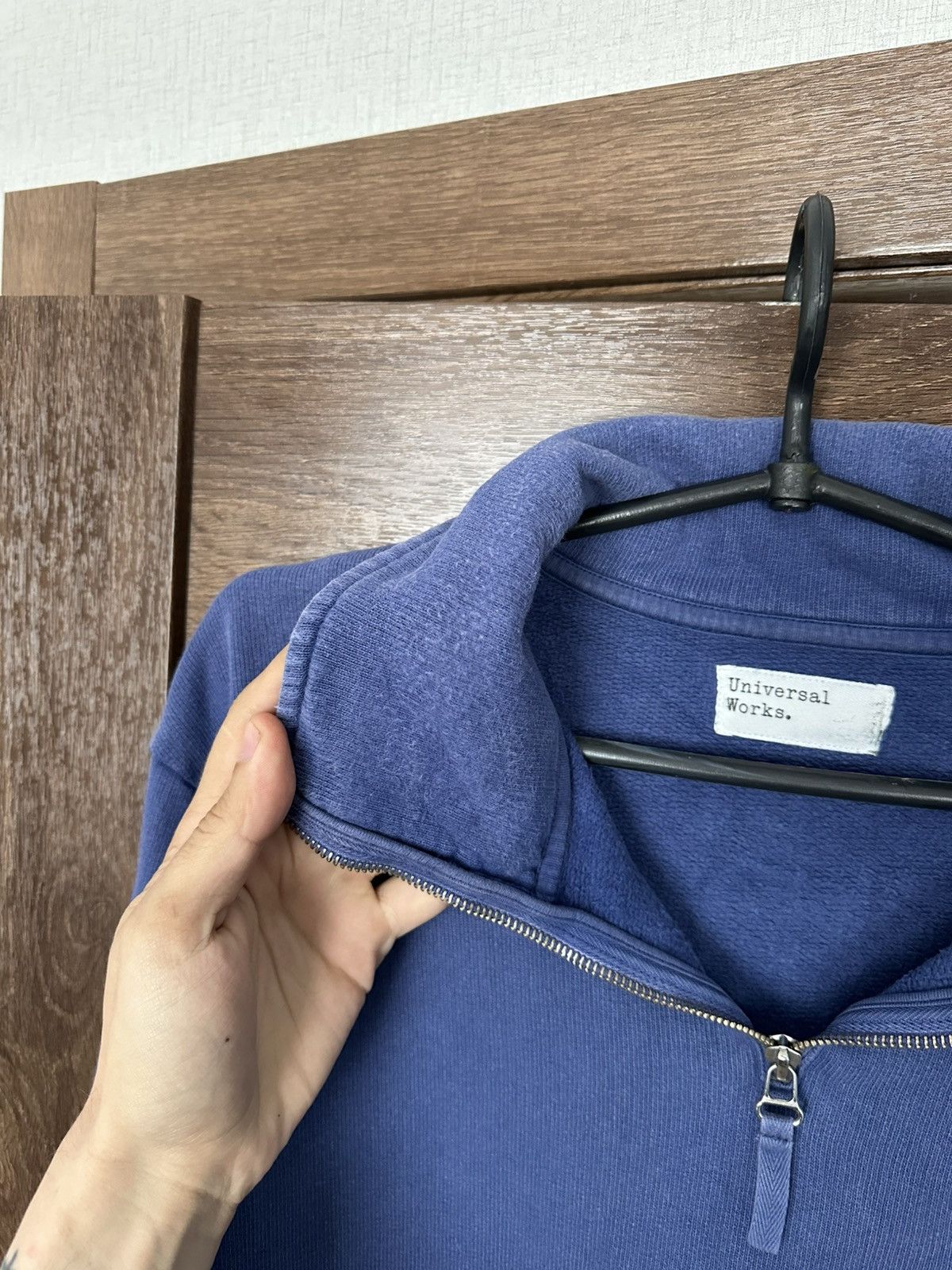 Universal Works Universal Works 1/3 Zip Pullover Sweatshirt Size US L / EU 52-54 / 3 - 16 Thumbnail
