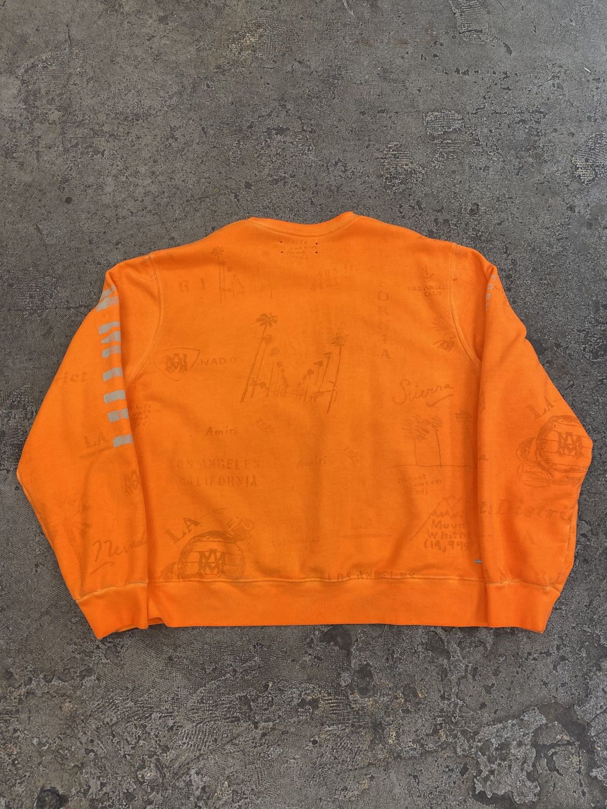 Amiri Amiri crewneck Size US XXL / EU 58 / 5 - 9 Thumbnail