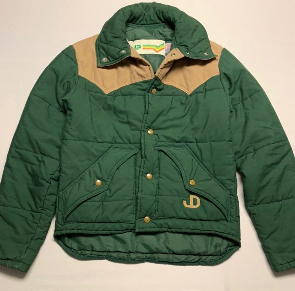 John Deere Vintage John Deere Jacket Western Yoke. See Measurements Size US S / EU 44-46 / 1 - 1 Thumbnail