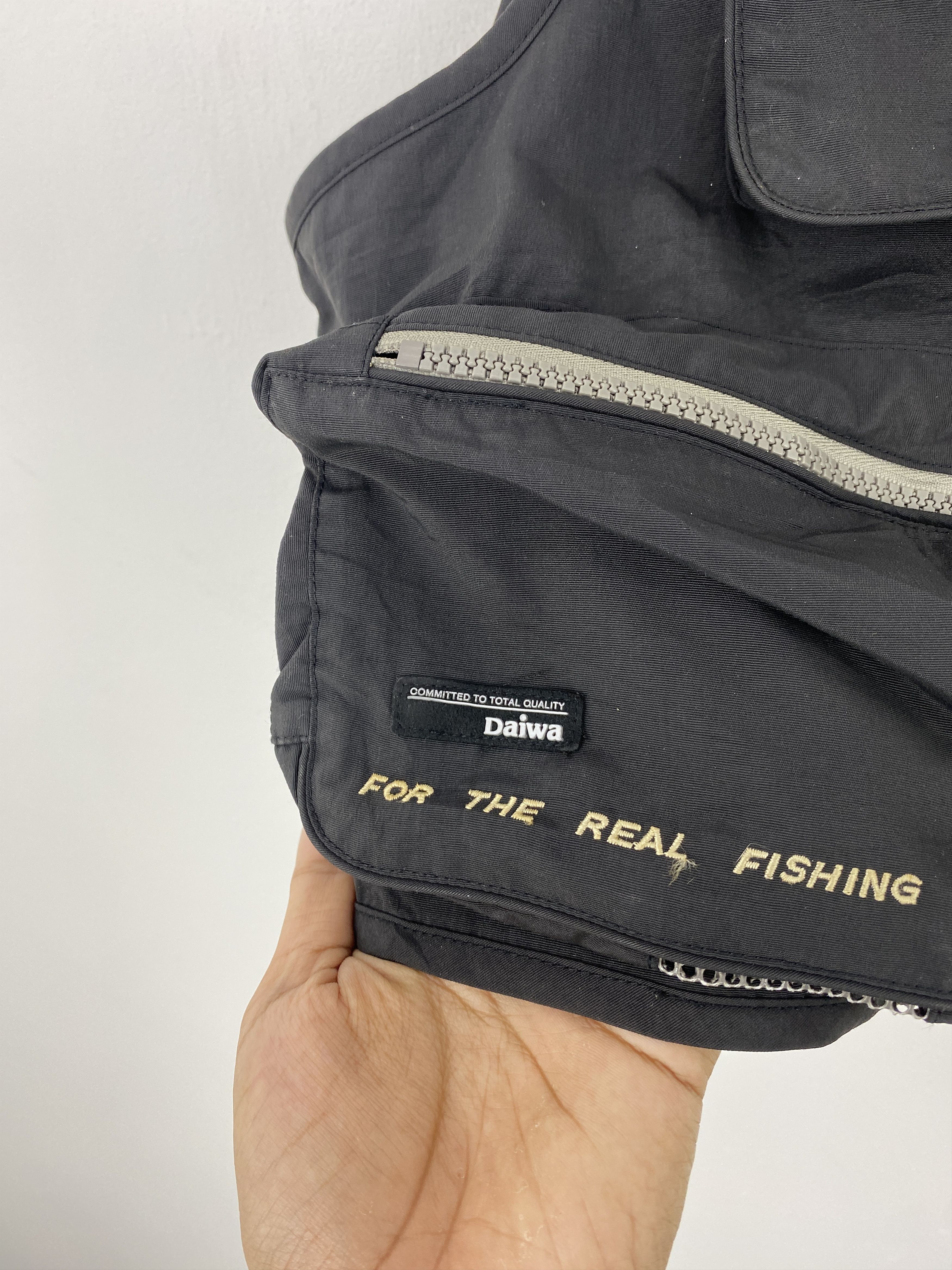 Japanese Brand × Vintage Vintage Daiwa Great Banff Multi Pocket Fishing Vest J1876 Size US XXL / EU 58 / 5 - 7 Thumbnail
