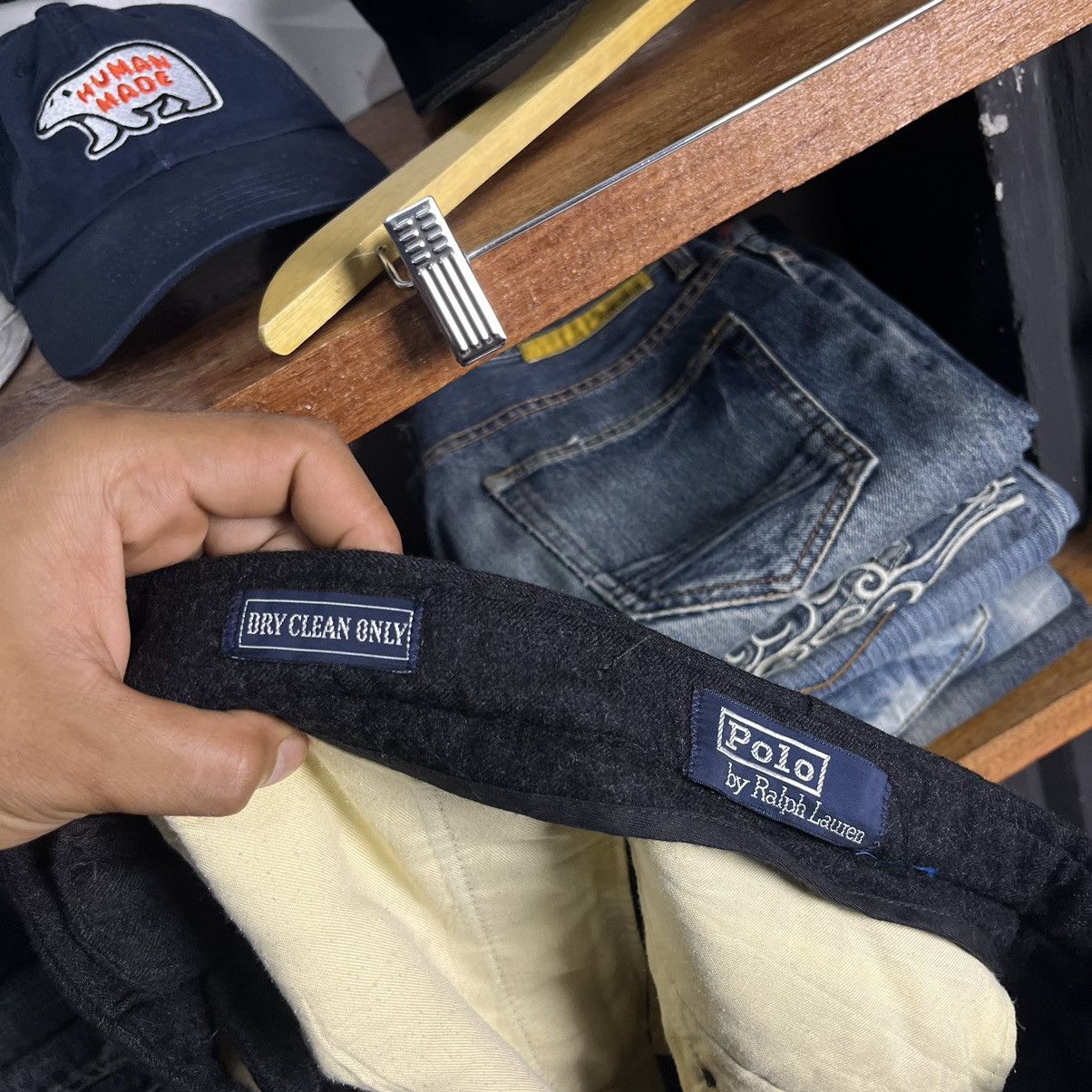 Polo Ralph Lauren × Vintage Vintage Polo Ralph Lauren Wool Trouser Dry Clean Only Size US 31 - 11 Thumbnail