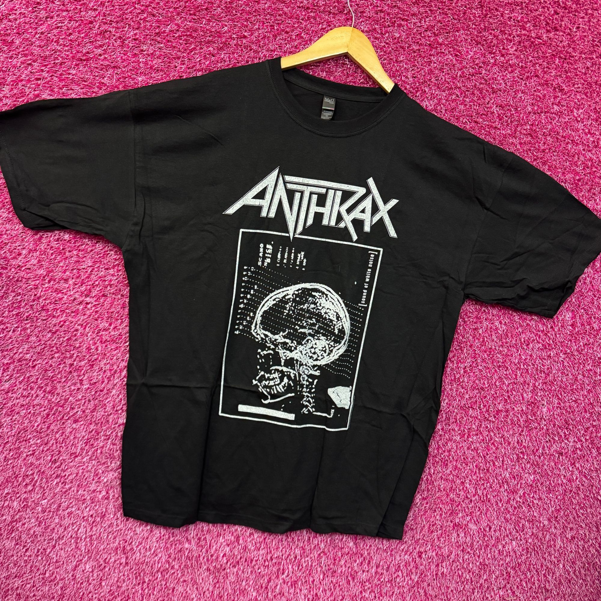 Band Tees Anthrax Sound of White Noise Album Thrash Metal Band Tee 2XL Size US XXL / EU 58 / 5 - 3 Thumbnail
