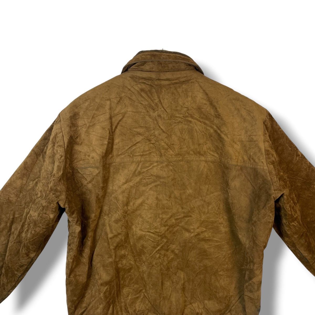 Japanese Brand VINTAGE VALIANTAS SUEDE LEATHER BOMBER JACKET MADE IN JAPAN Size US L / EU 52-54 / 3 - 10 Thumbnail