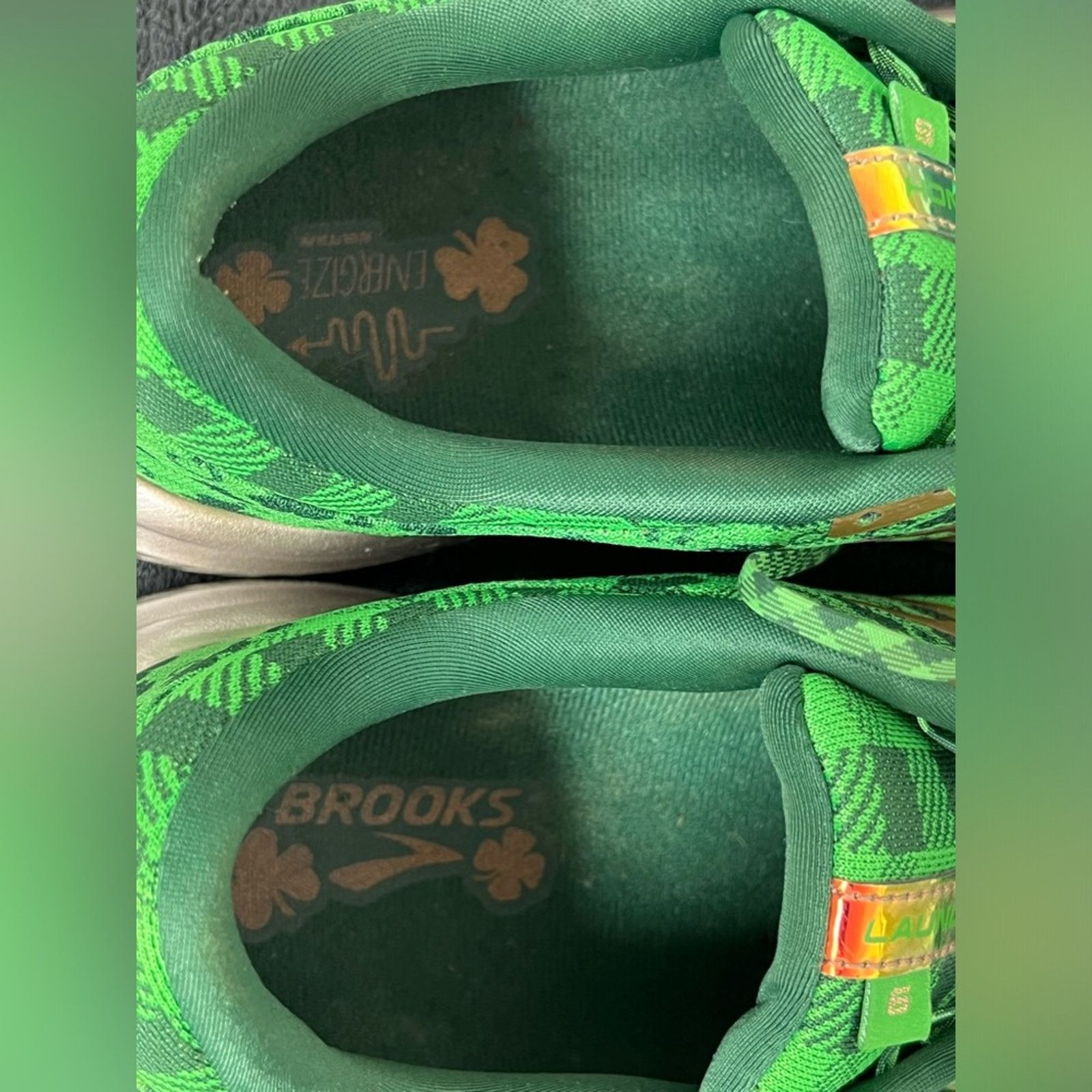 Brooks Brooks Run Lucky Launch 6 St. Patrick's Day Irish Shoes RARE Size US 10 / EU 43 - 10 Thumbnail