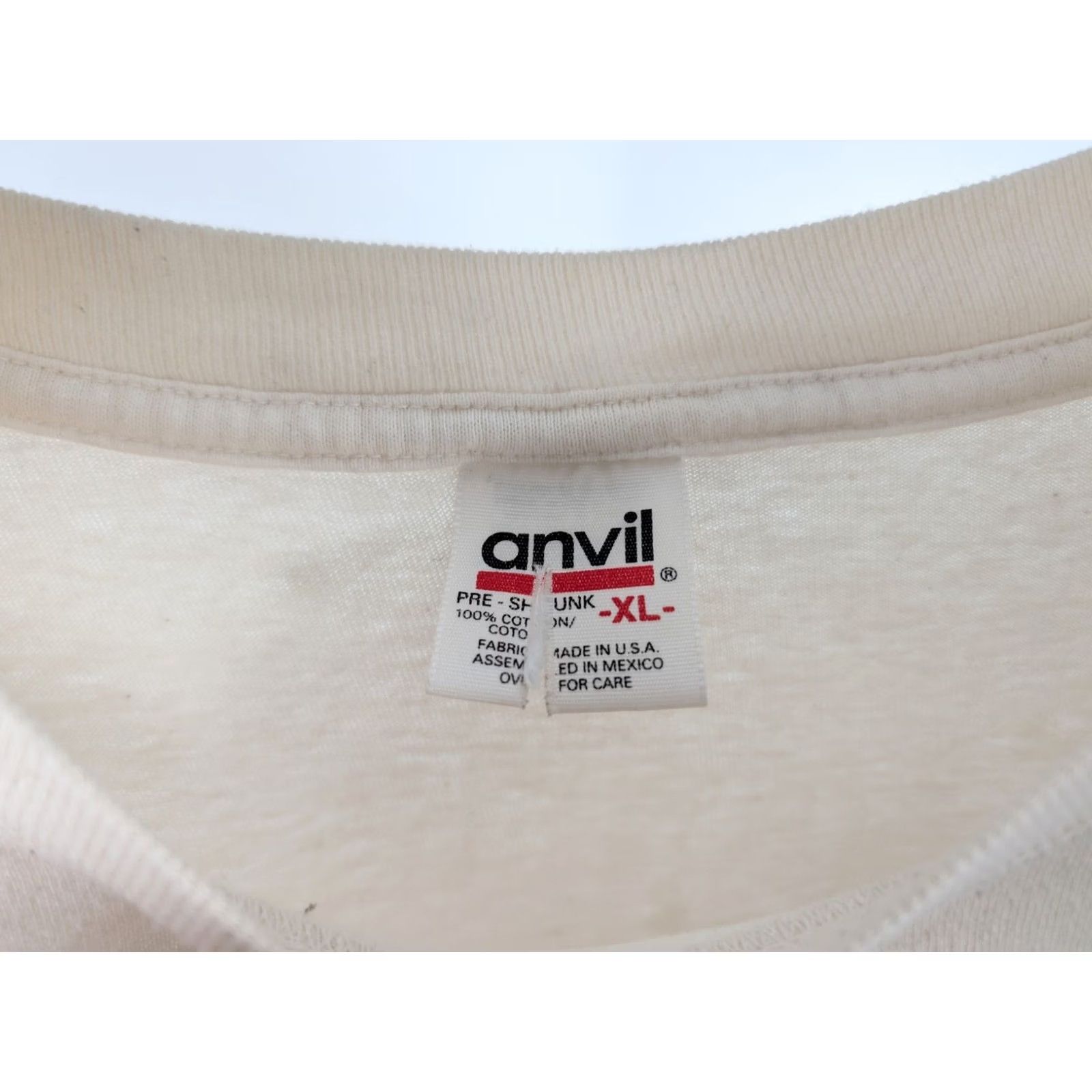 Anvil VINTAGE 2001 Concierto Del Amor MSG Salsa Merengue Long Sleeve Shirt Anvil XL White Men's XL Long Sleeve Shirt Merengue Salsa 00s Y2K USA Concert Tee Size US XL / EU 56 / 4 - 5 Thumbnail