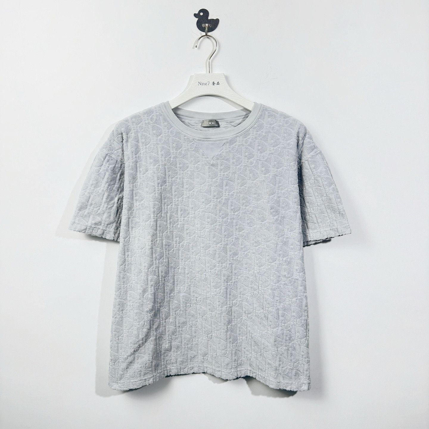Dior Dior Oblique Cotton T-Shirt Blue XXL Size US XXL / EU 58 / 5 - 1 Thumbnail