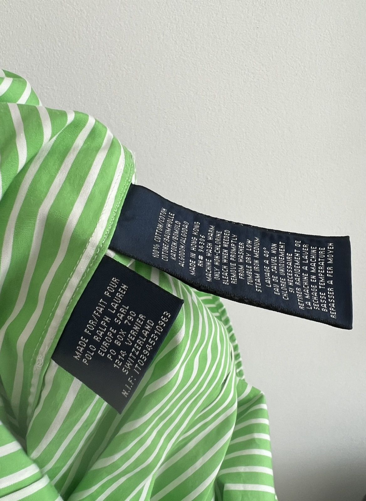 Ralph Lauren Vintage Ralph Laurel shirt cotton casual XS-S elegant Size XS / US 0-2 / IT 36-38 - 7 Thumbnail