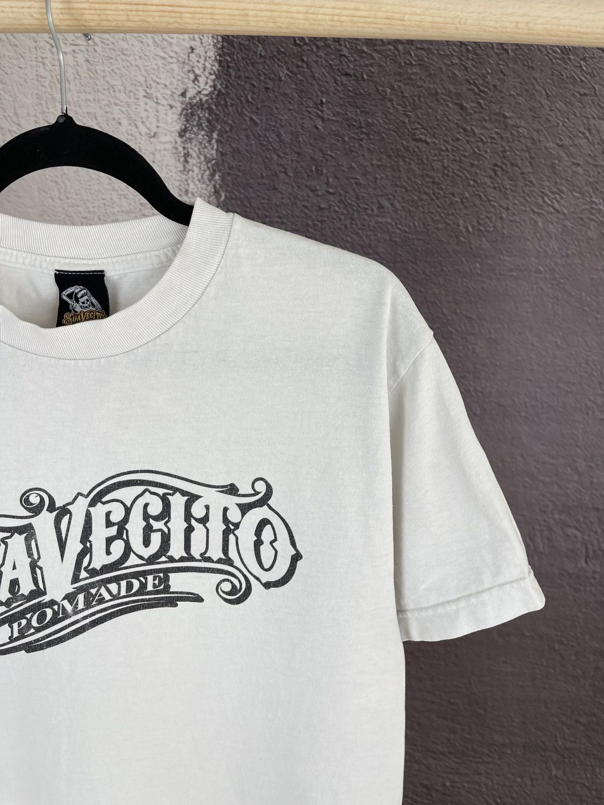 Vintage SuaVecito Pomade vintage skillet made in USA skate tee shirt Size US M / EU 48-50 / 2 - 6 Thumbnail