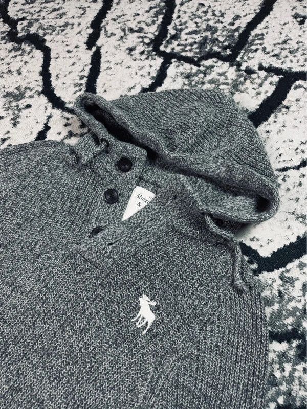 Abercrombie & Fitch Abercrombie Fitch sweater gray S logo Size S / US 4 / IT 40 - 3 Thumbnail
