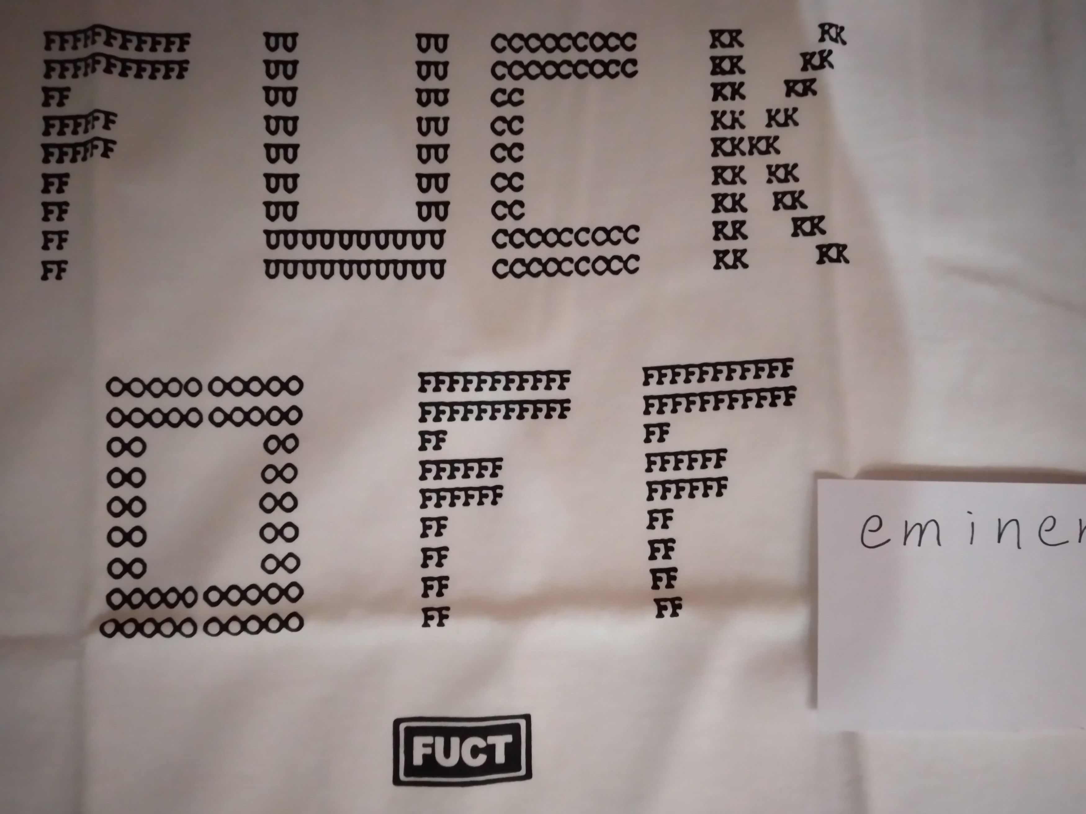 FUCT Fuct Fuck off logo T-Shirt TEE Size US M / EU 48-50 / 2 - 5 Thumbnail