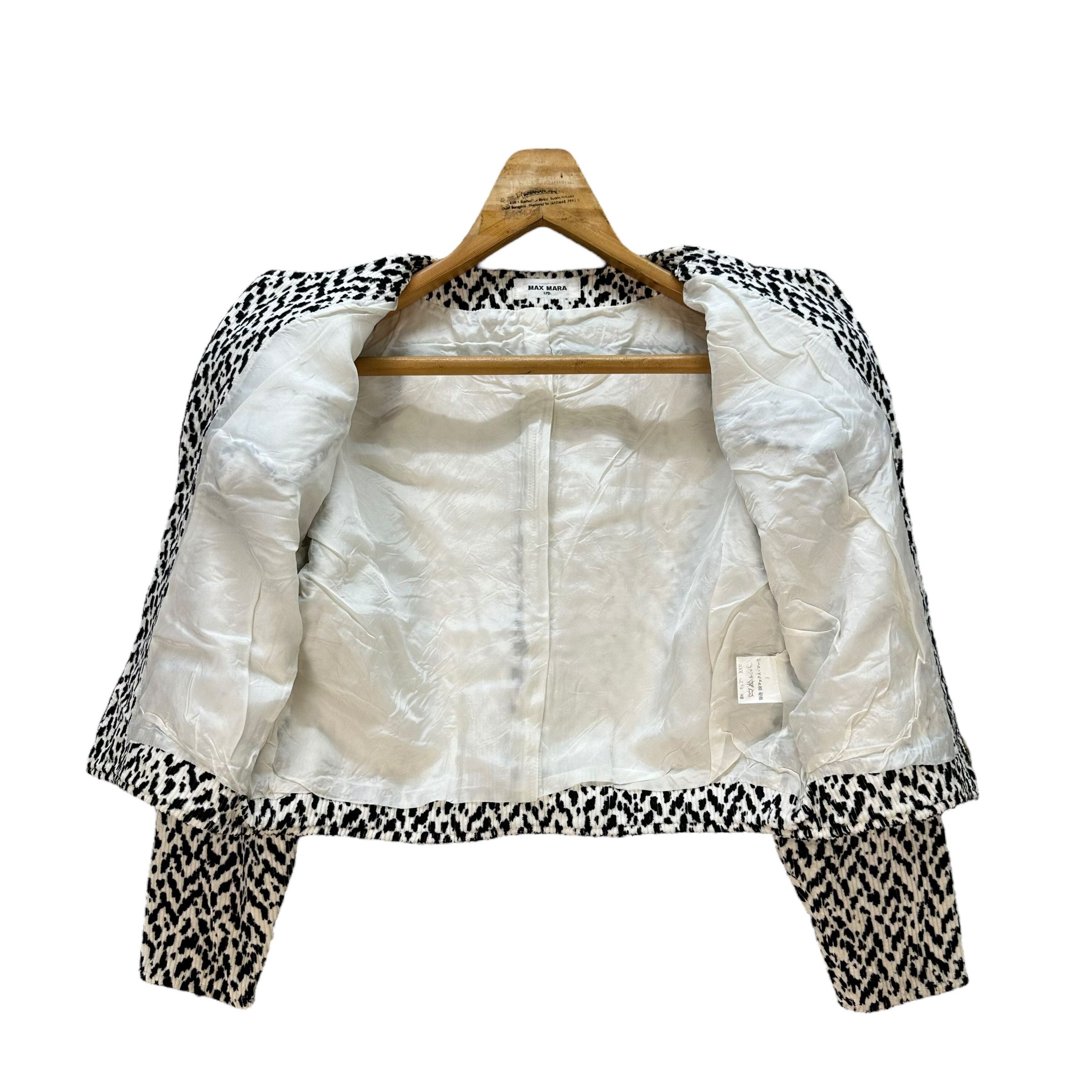Max Mara Max Mara Belted Cropped Jacket #9135-61 Size S / US 4 / IT 40 - 6 Thumbnail