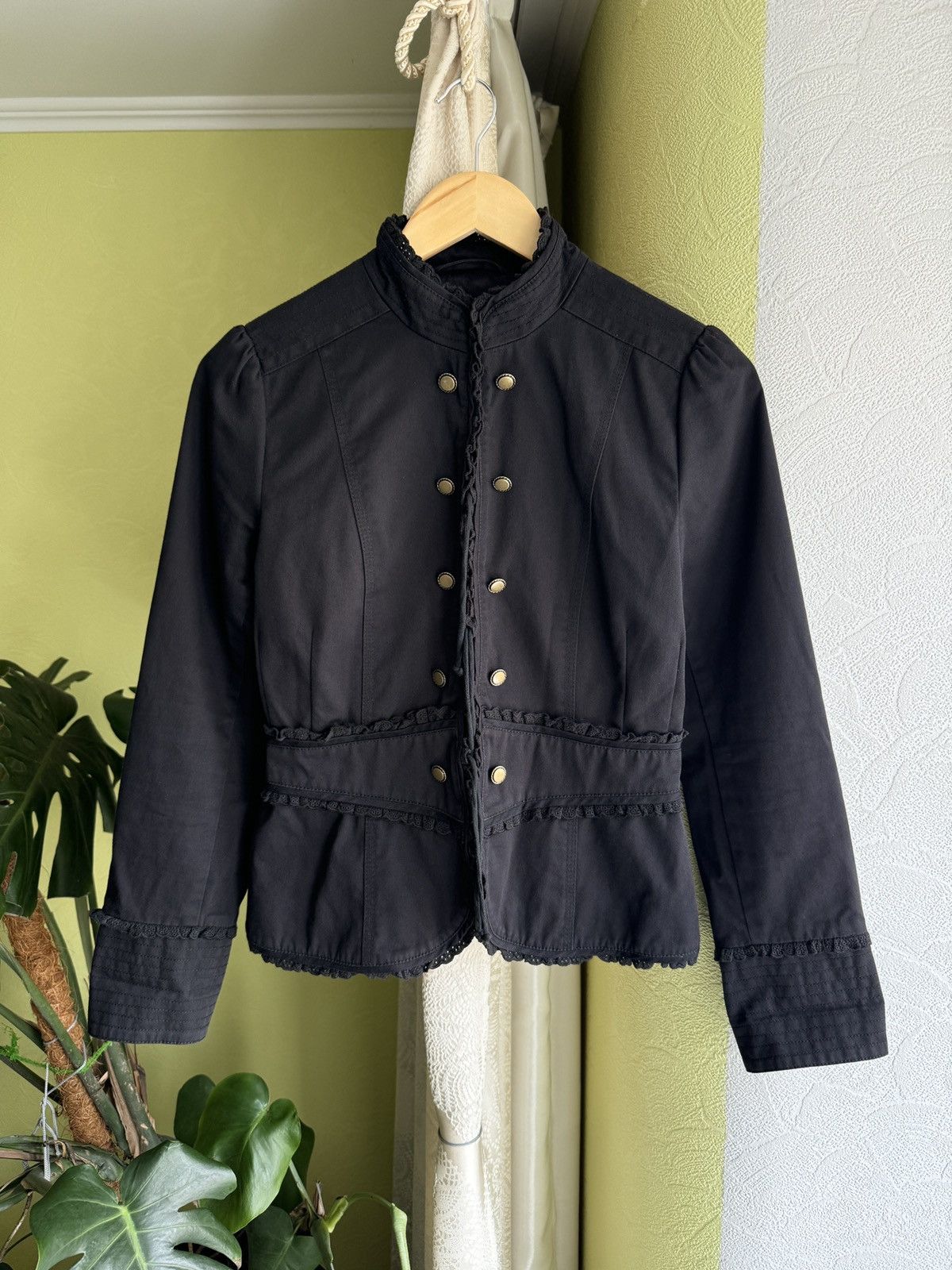 Hysteric Glamour 00s Military Napoleon Bohemian Jacket PPFM Style Avantgarde Size S / US 4 / IT 40 - 3 Thumbnail