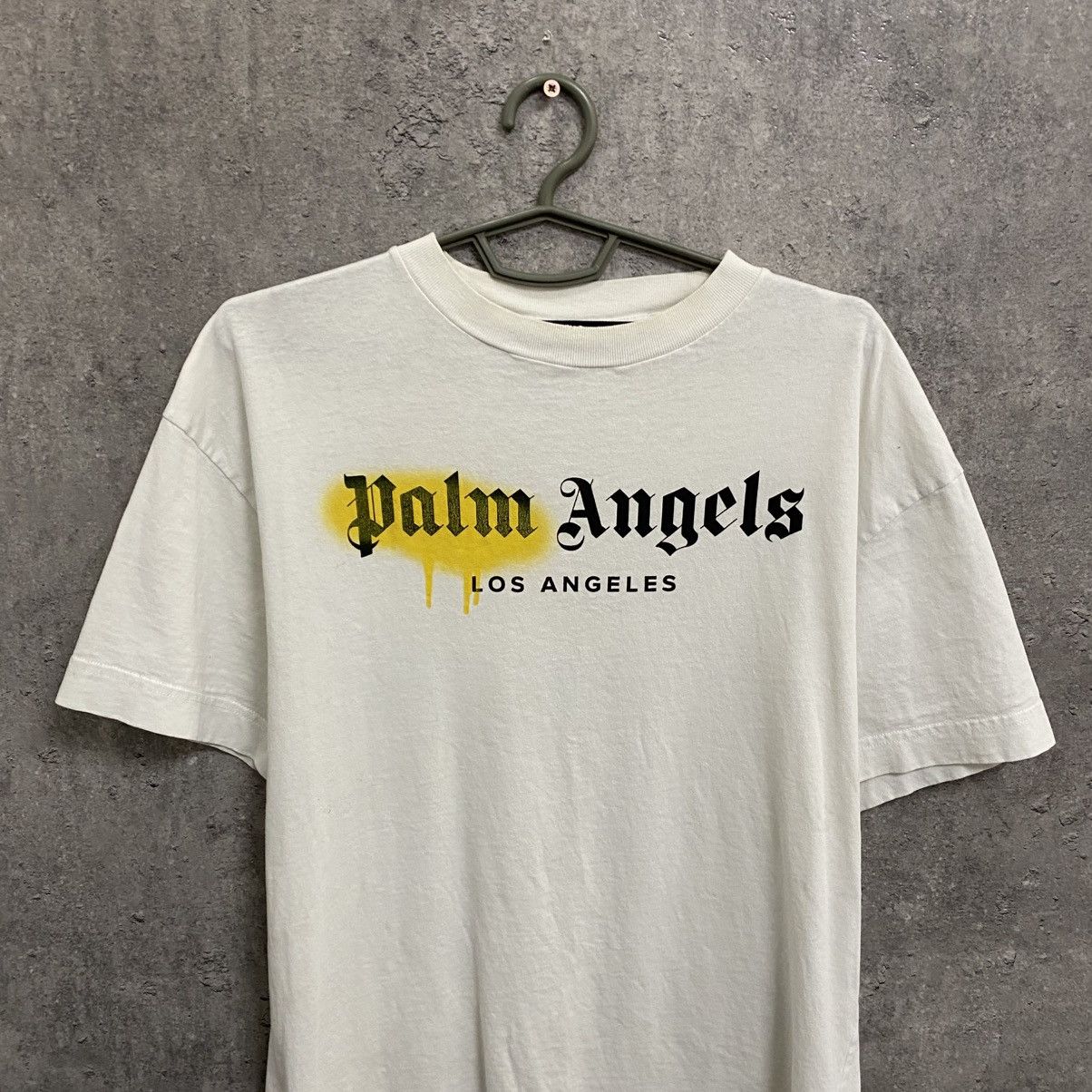 Palm Angels Palm Angels T-Shirt Spay Big Logo Los Angeles Size US M / EU 48-50 / 2 - 4 Thumbnail