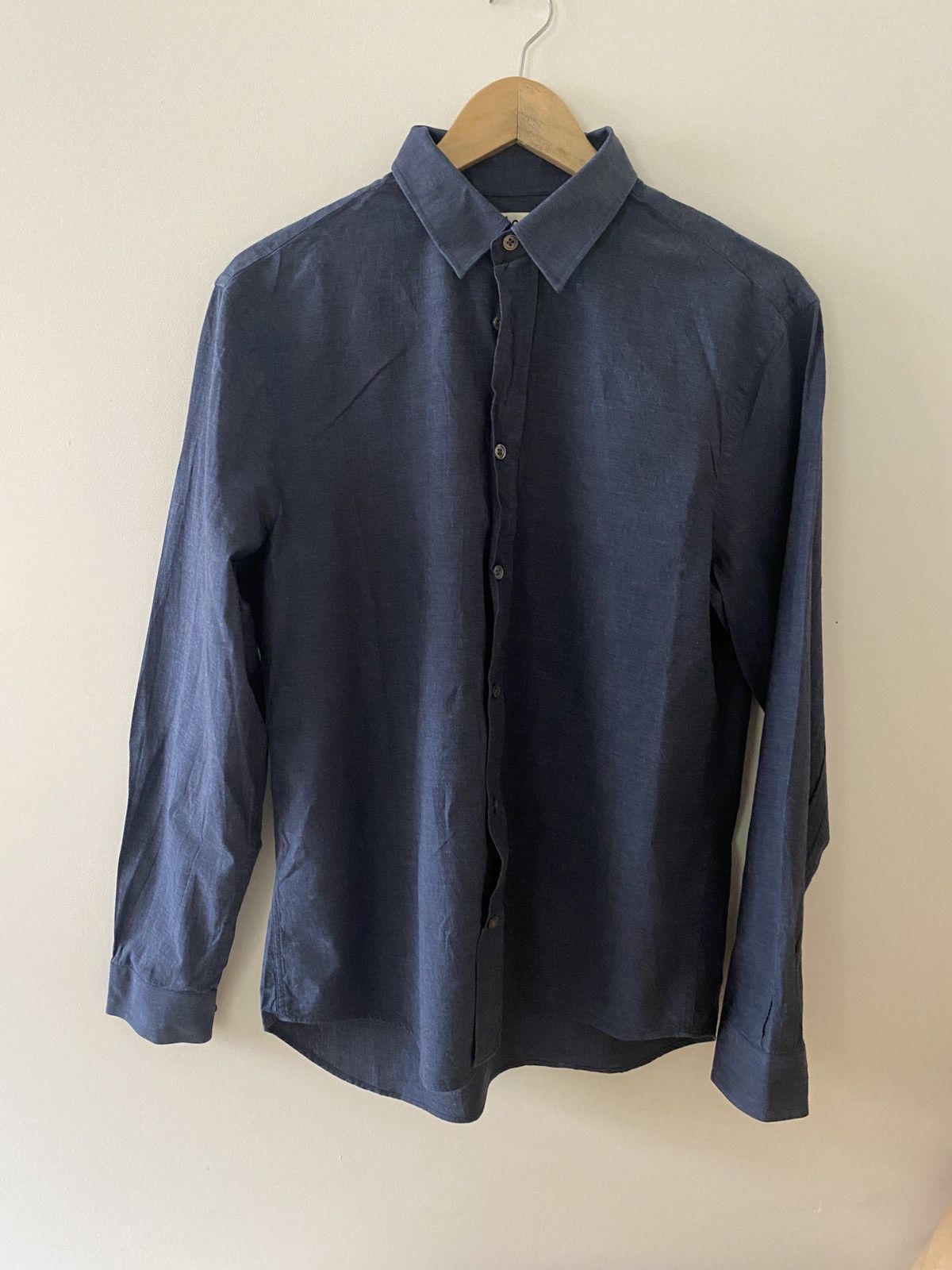 Acne Studios - Navy Button Up Shirt (M)
