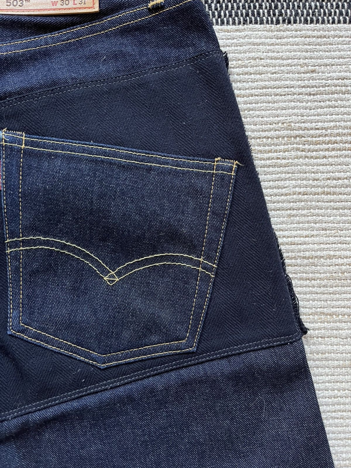 Junya Watanabe × Levi's AW19 Junya Watanabe MAN patchwork Levi’s Size US 30 / EU 46 - 15 Thumbnail