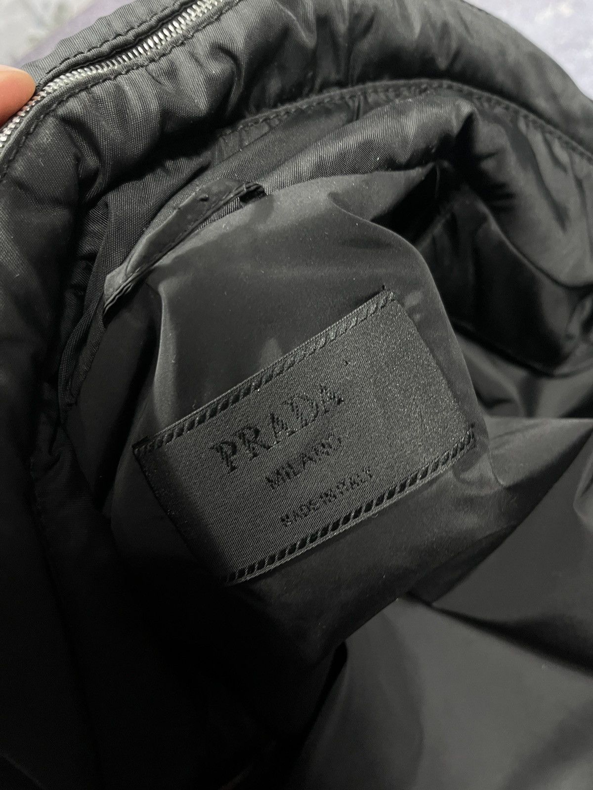 Prada Luxury Very Rare Vintage Prada Zip Nylon Coat Trench Jacket Size M / US 6-8 / IT 42-44 - 19 Thumbnail