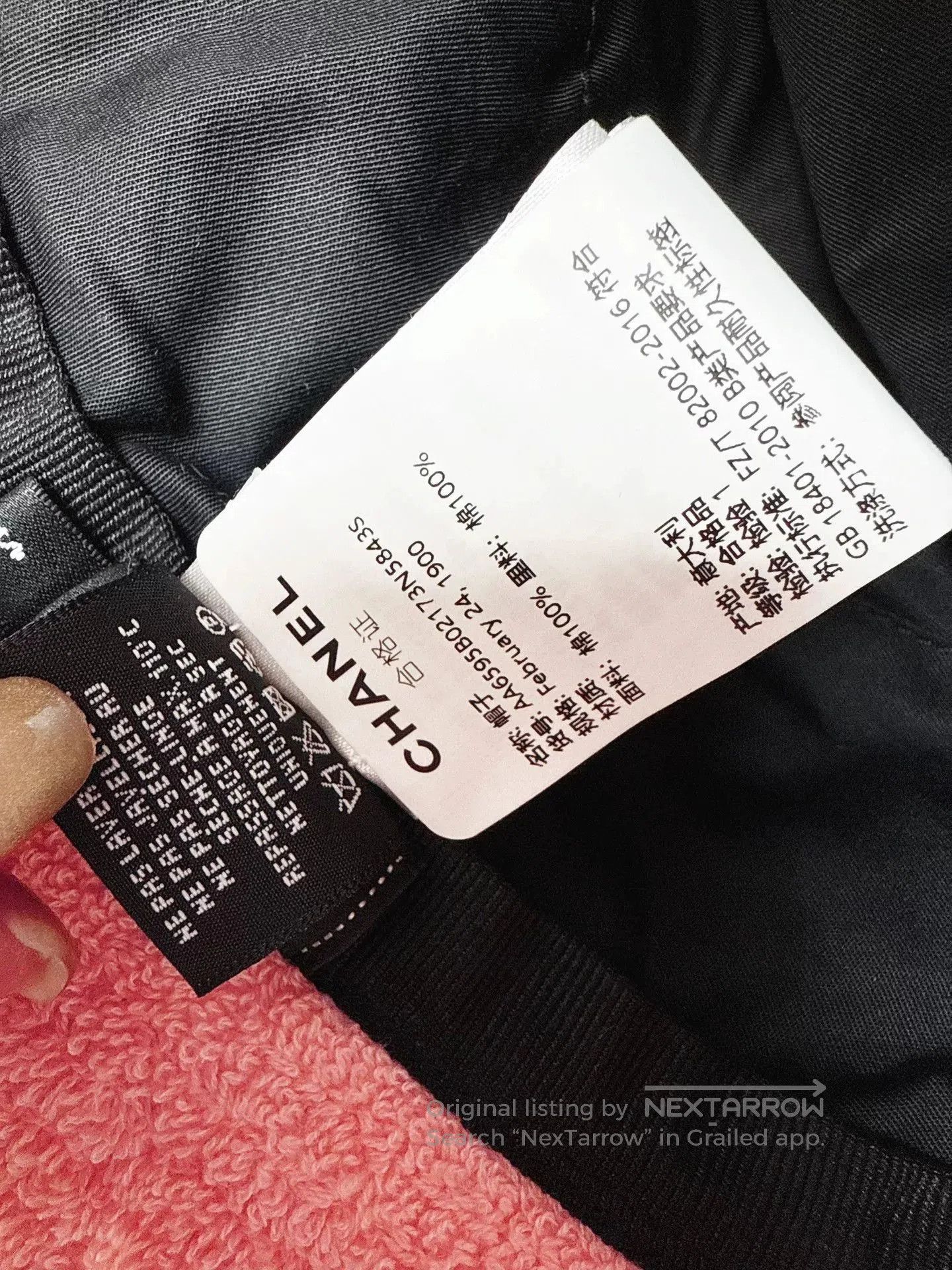 Chanel deep blue pink logo bucket hat. Size ONE SIZE - 6 Thumbnail