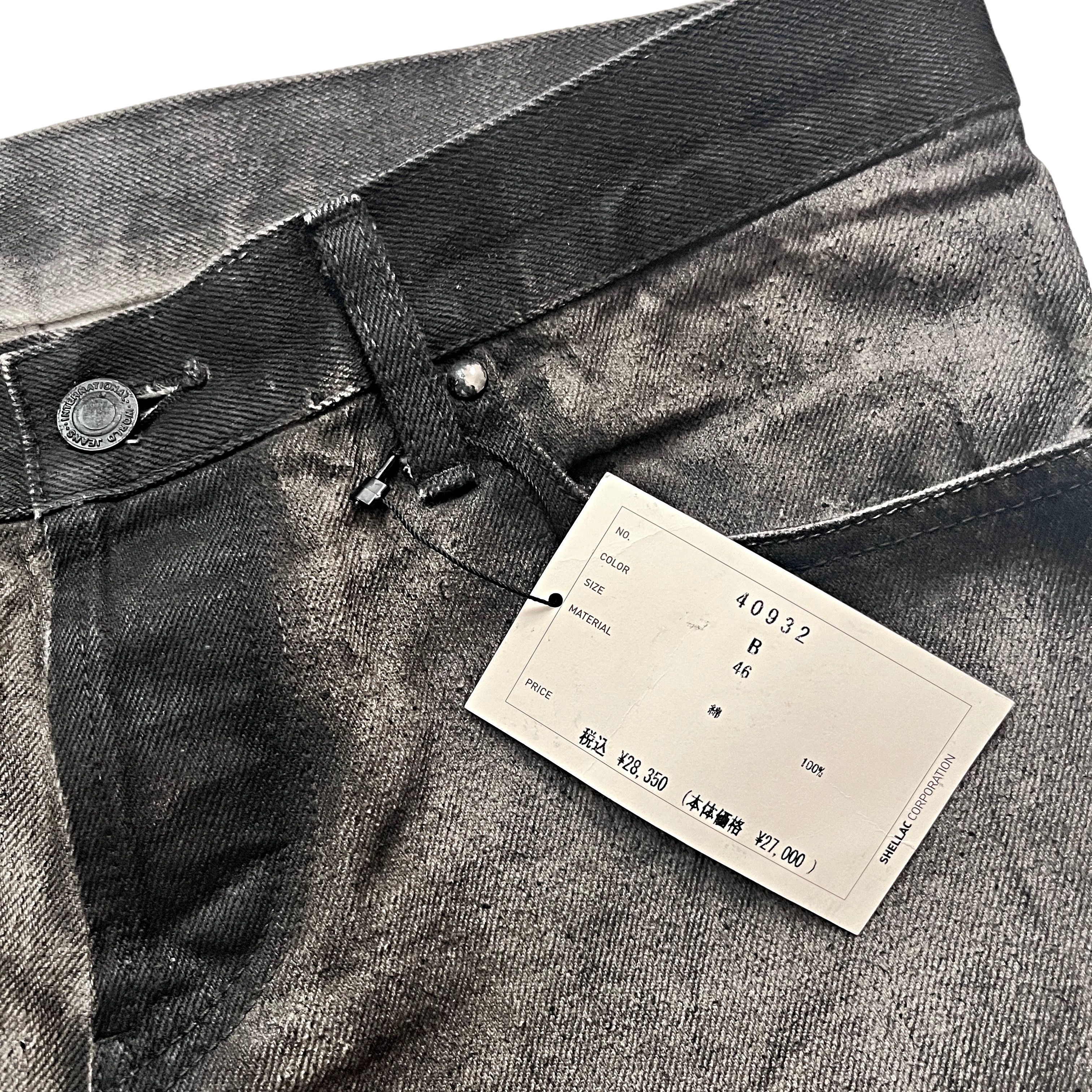 SHELLAC japan coated 00s denim brand new