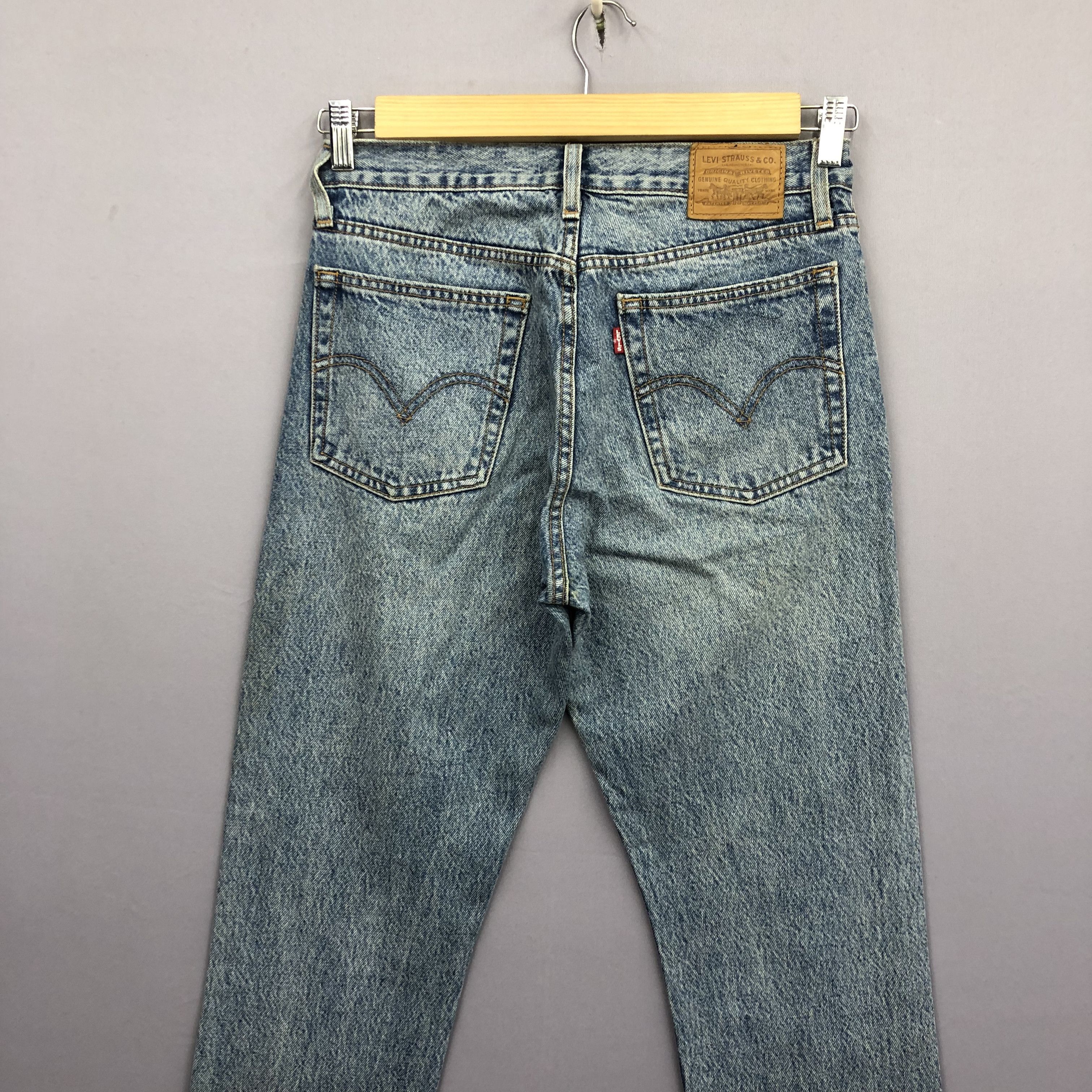 Levi's Vintage Levis 501 Sun Faded Jeans Levi's Light Wash Denim Size US 30 / EU 46 - 4 Thumbnail