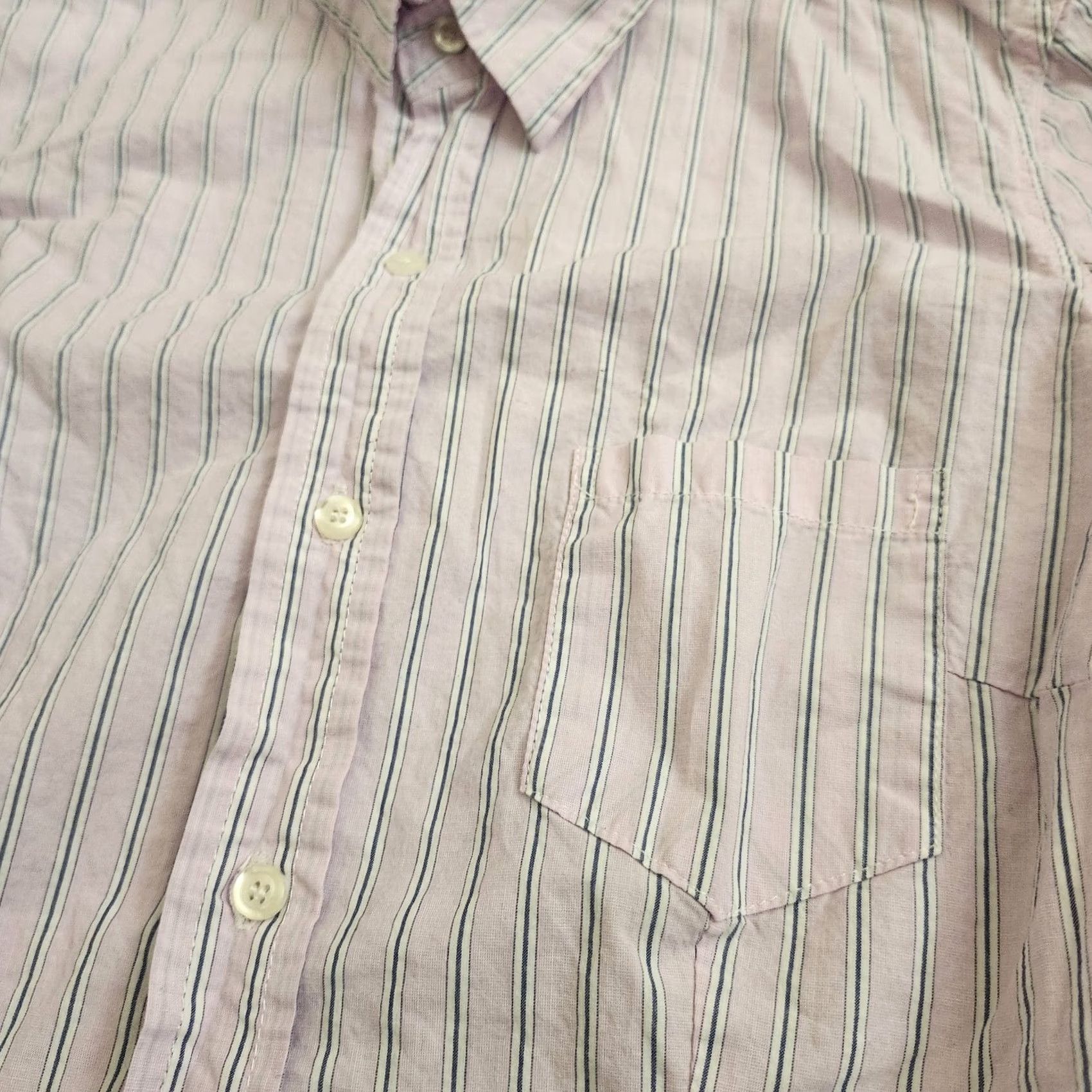 Forever 21 Forever21 Striped Button-Up Dress Shirt S/P Womens Shirt Long Sleeve Multicolor Casual Travel Business Party/Cocktail Spring Fall Winter Mens Girls Size S / US 4 / IT 40 - 7 Thumbnail