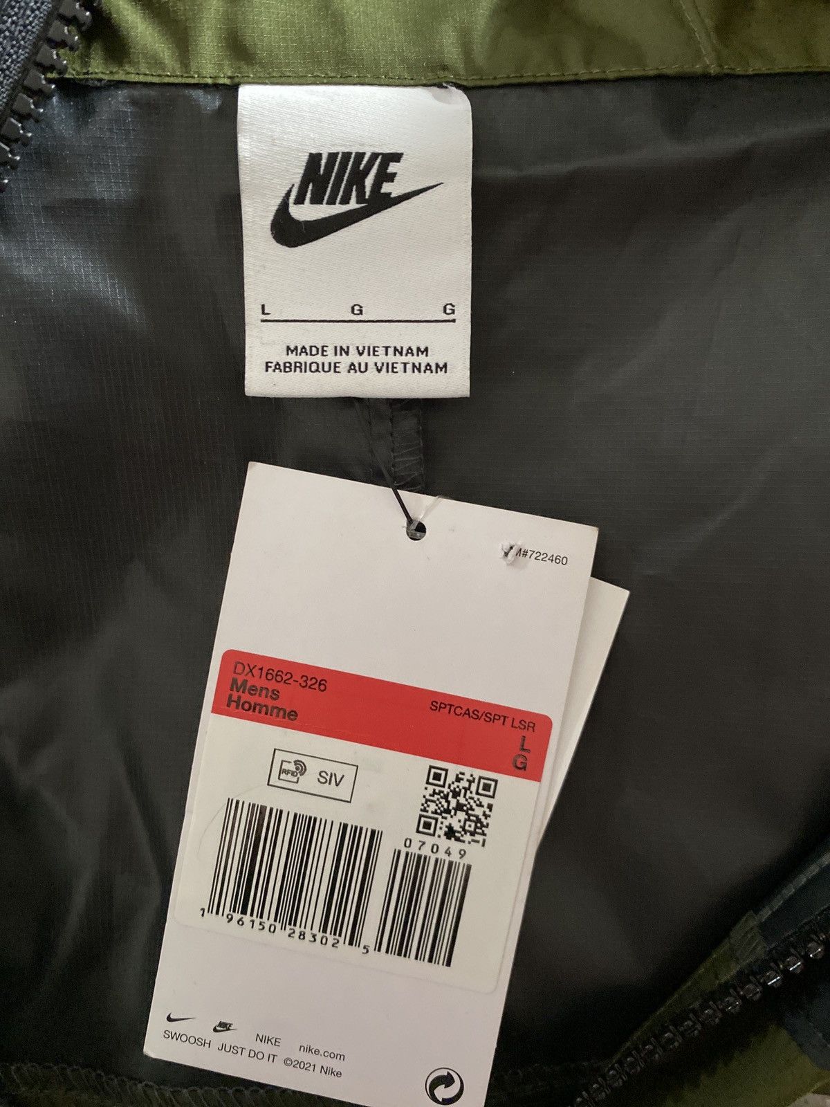 Nike New Nike Transformer Drill Jacket Size US L / EU 52-54 / 3 - 12 Thumbnail