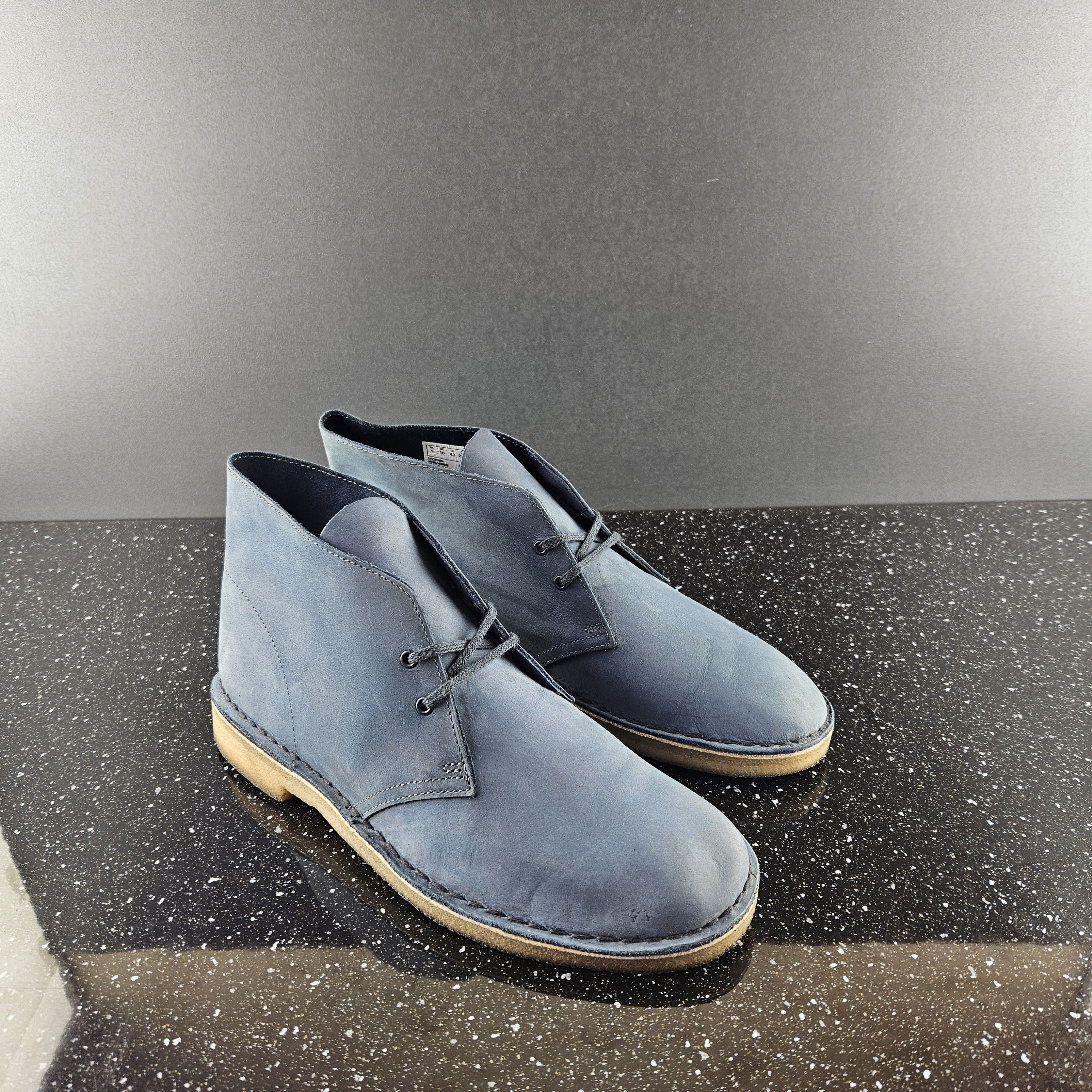 Clarks Clarks Originals 11826 Blue Leather Boots Size US 10 / EU 43 - 4 Thumbnail