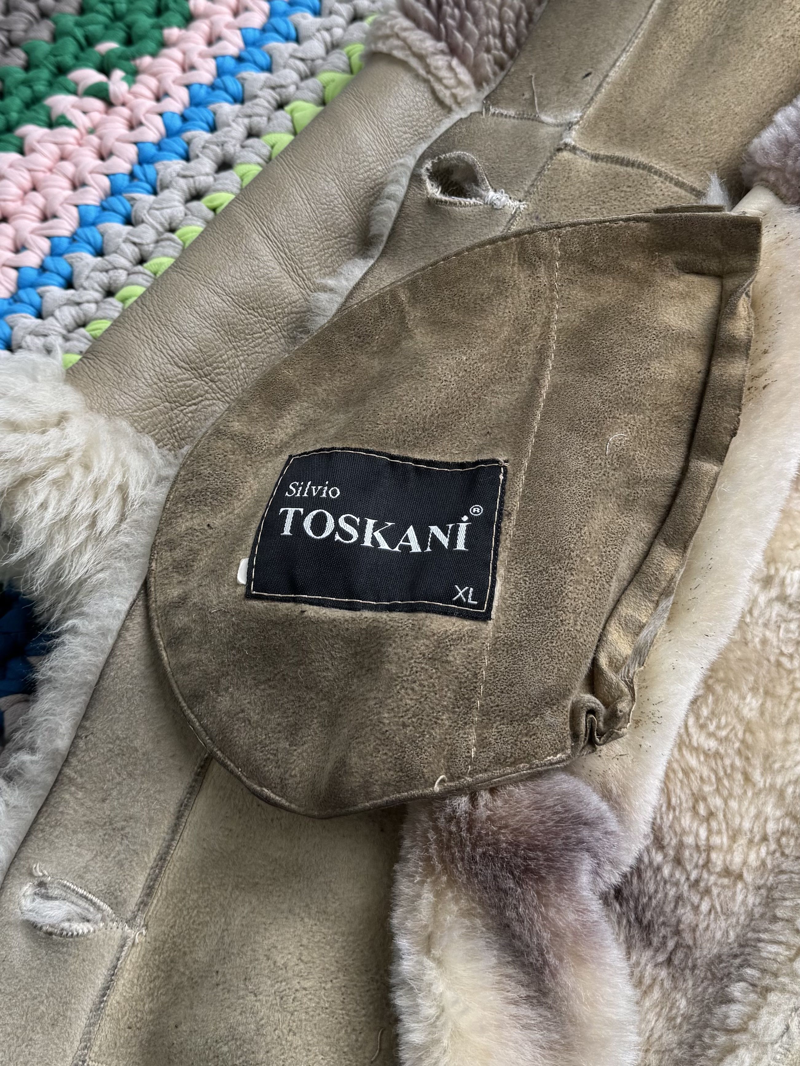 Vintage Vintage Real Sheepskin Hooded Coat (ET1)(D15) Size XL / US 12-14 / IT 48-50 - 16 Thumbnail