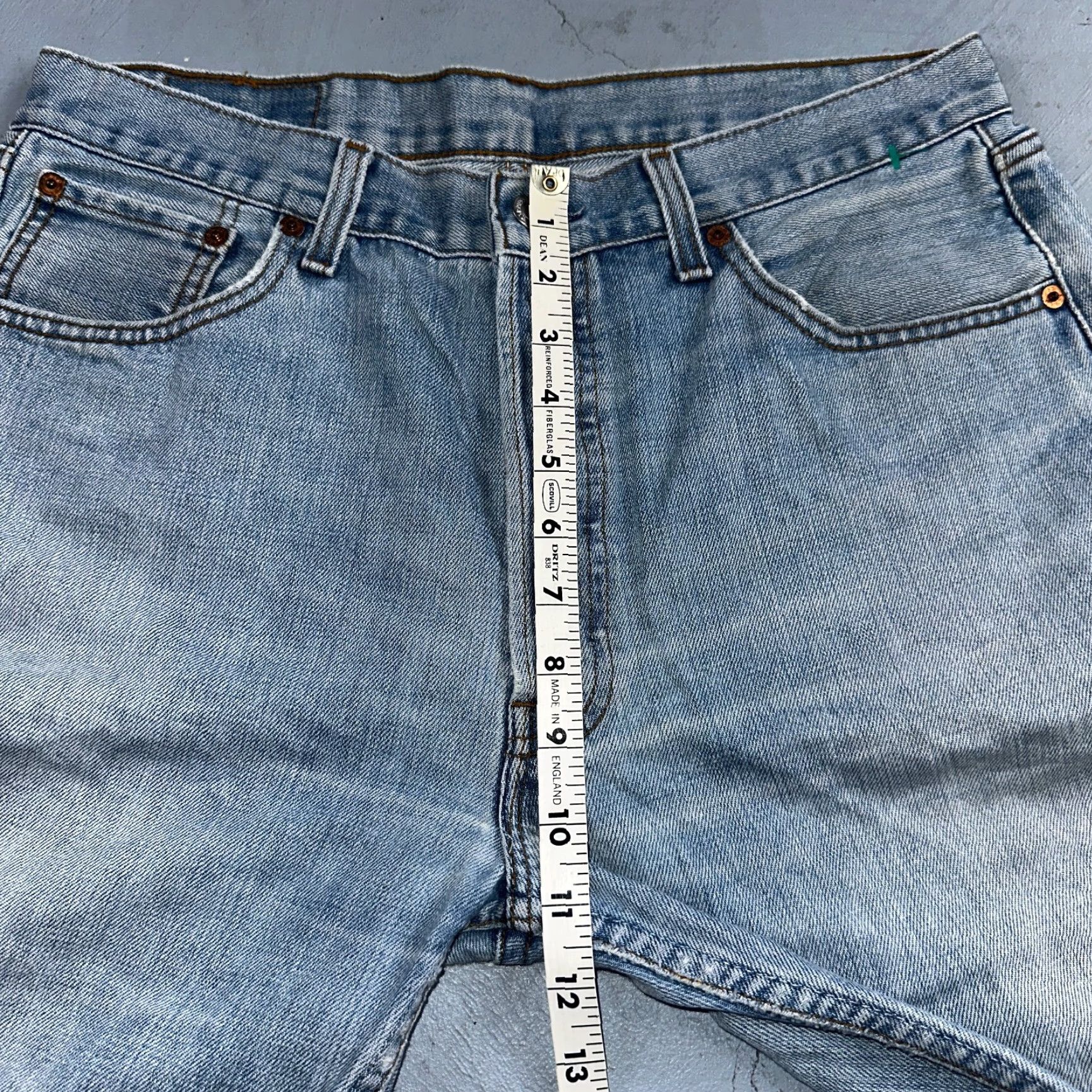 Levi's Levis 501 Vintage Y2K XX Straight Leg Jeans Blue Light Wash 34x34 Act 32x31 Jeans Men Levi's 501 Series 90s Vintage Straight Size US 34 / EU 50 - 6 Thumbnail