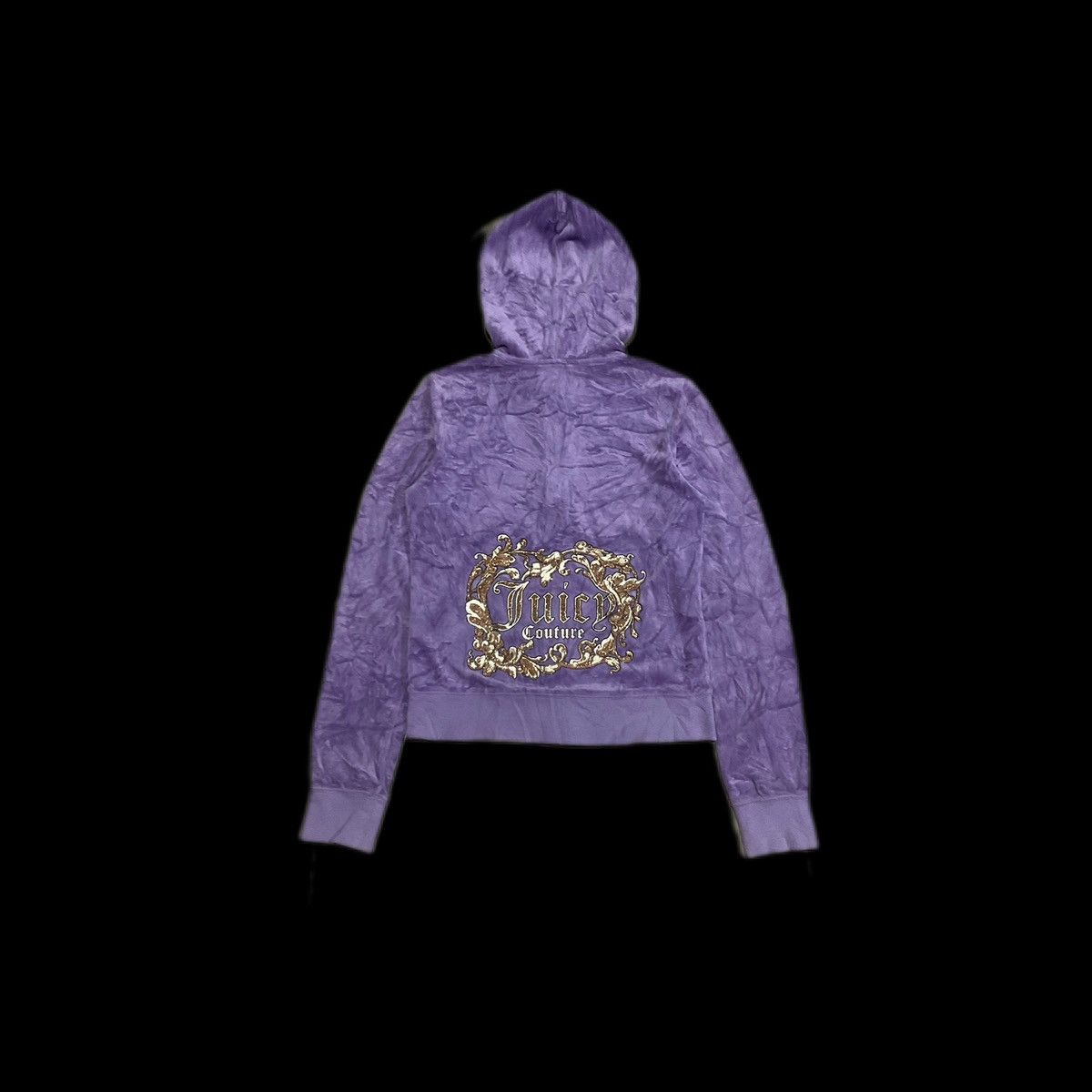 Hysteric Glamour × If Six Was Nine × Japanese Brand 🔥Sick Y2K Juicy Couture Velvet Hoodie Goth Punk Size US M / EU 48-50 / 2 - 2 Thumbnail