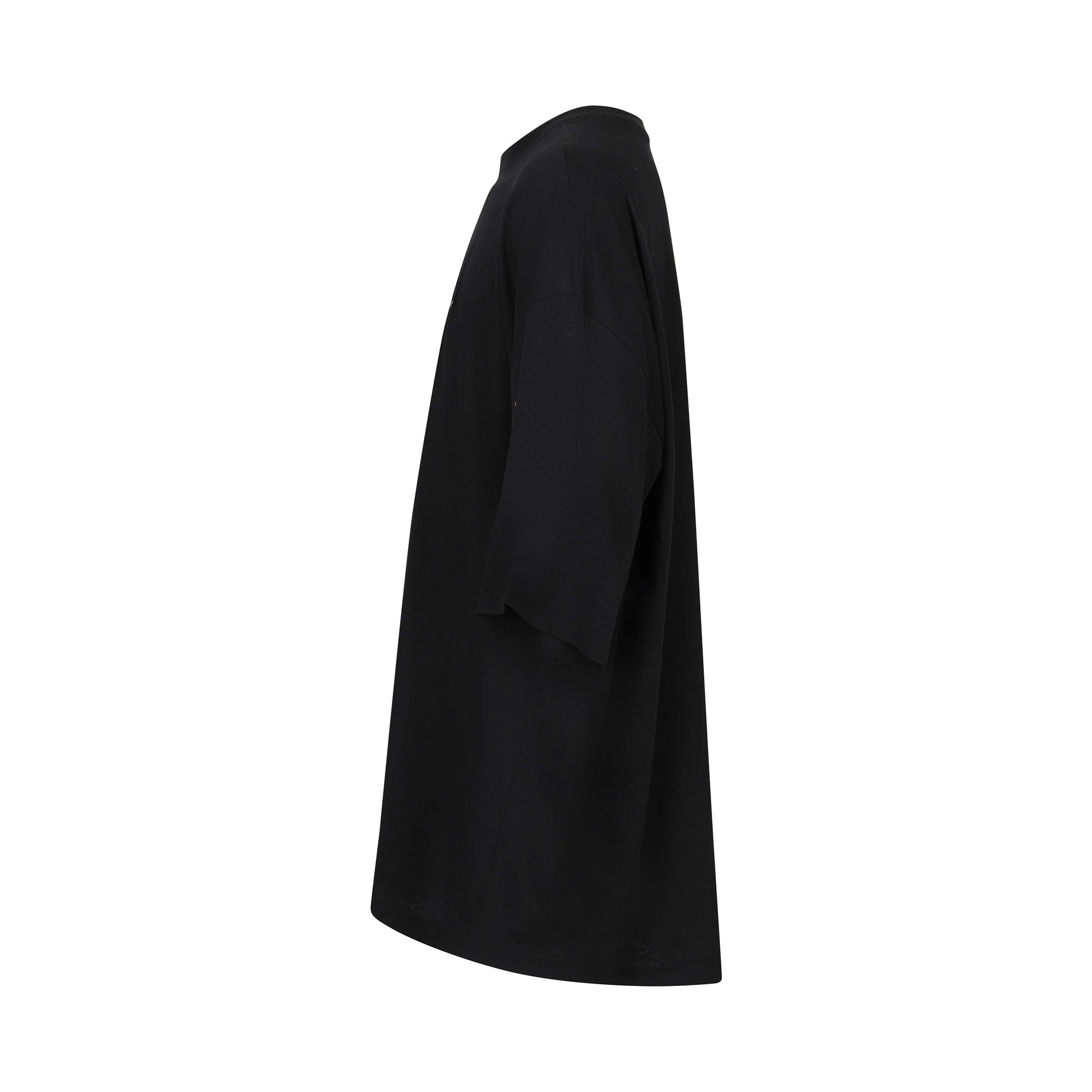 Rick Owens o1mris0824 Tommy T-Shirt in Black Size US S / EU 44-46 / 1 - 3 Thumbnail