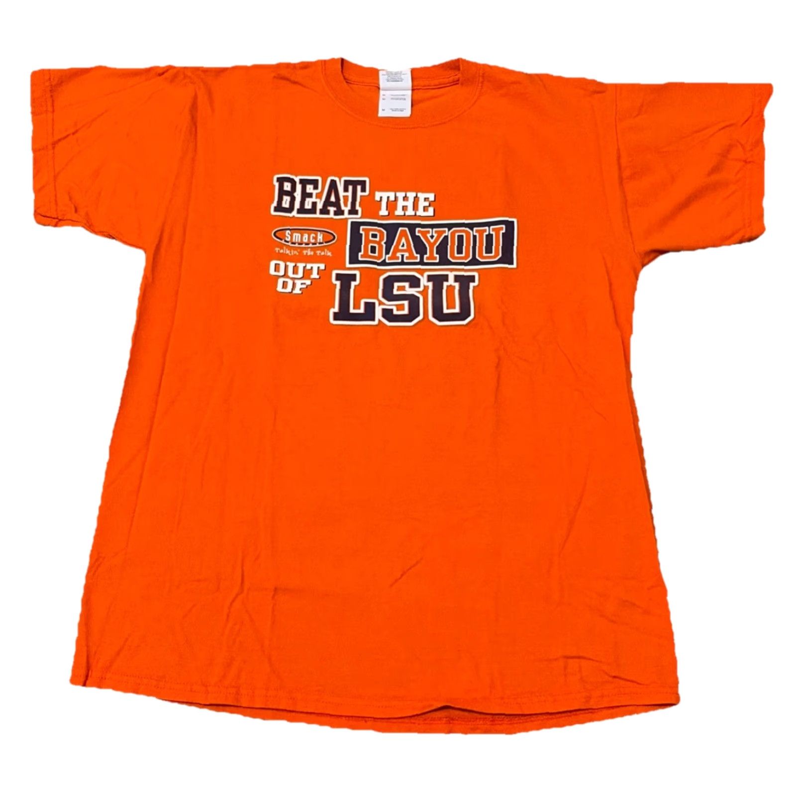 Vintage VINTAGE Florida Gators Beat LSU Smack Talk Orange T-Shirt Medium Mens Size US M / EU 48-50 / 2 - 2 Thumbnail